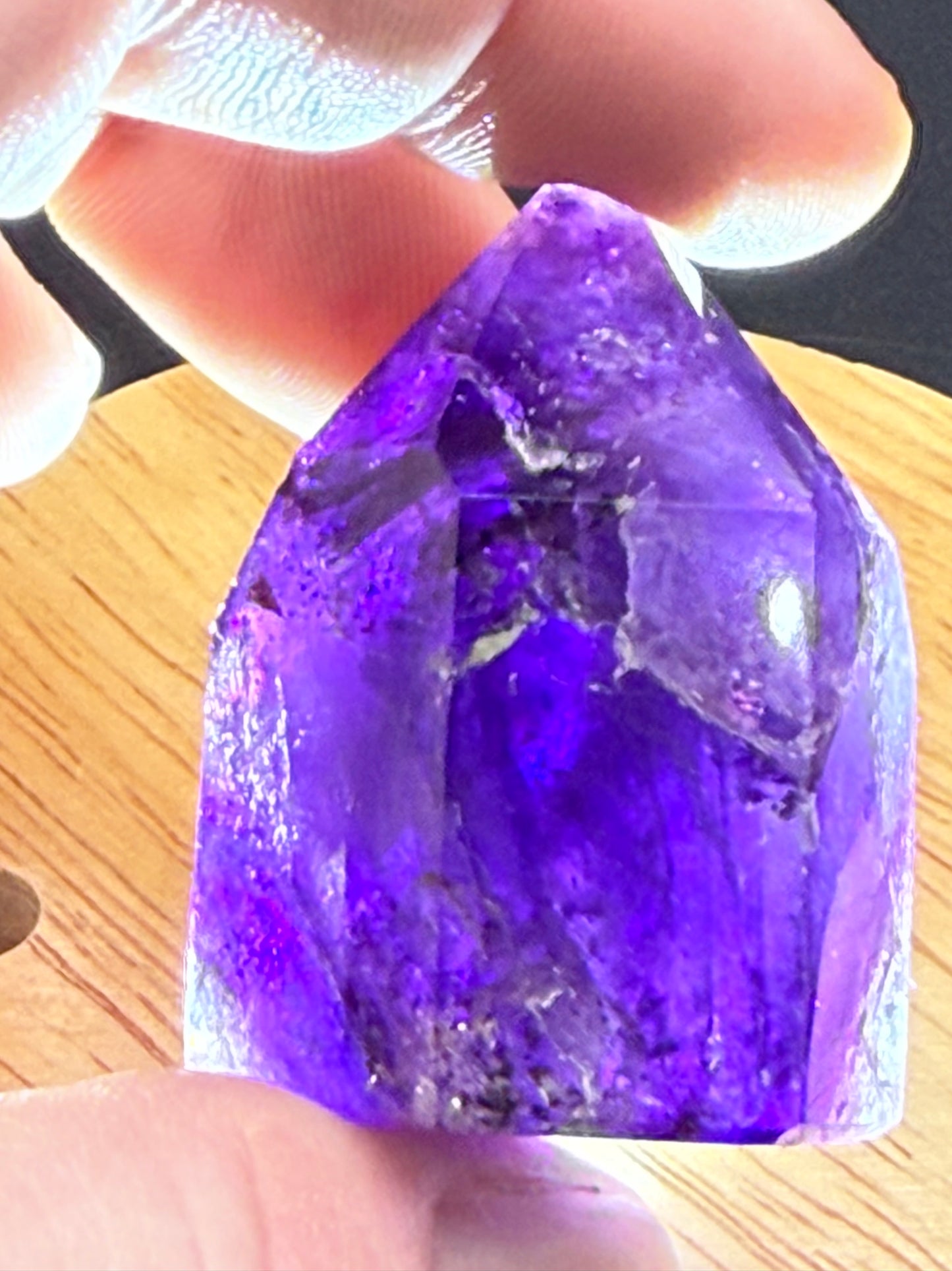 Amethyst Tower 45g  4×3cm