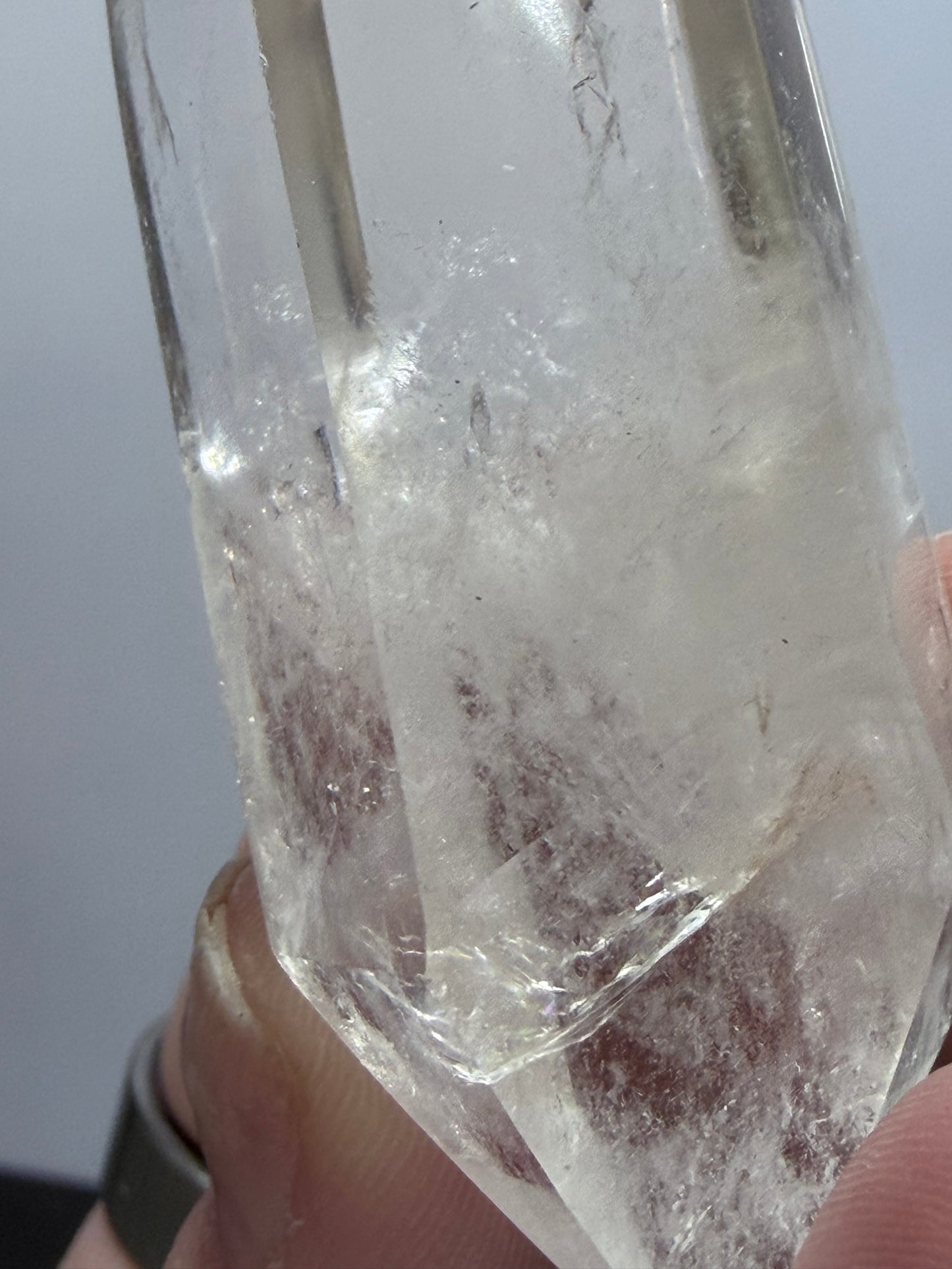 Double Terminated Clear Quartz Point – 7.3cm