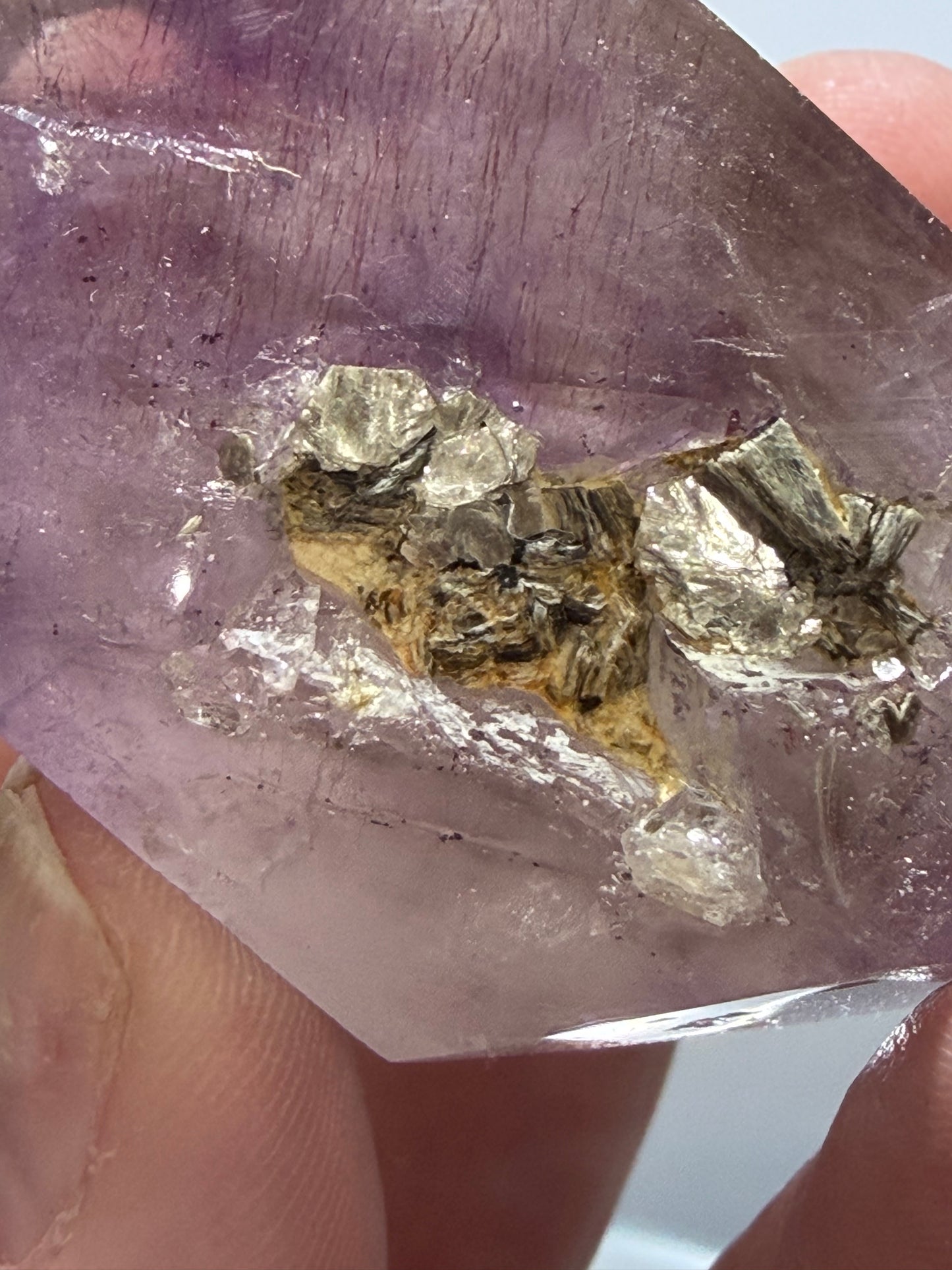 Included Amethyst Double Terminated Point Madagascar – 63g
