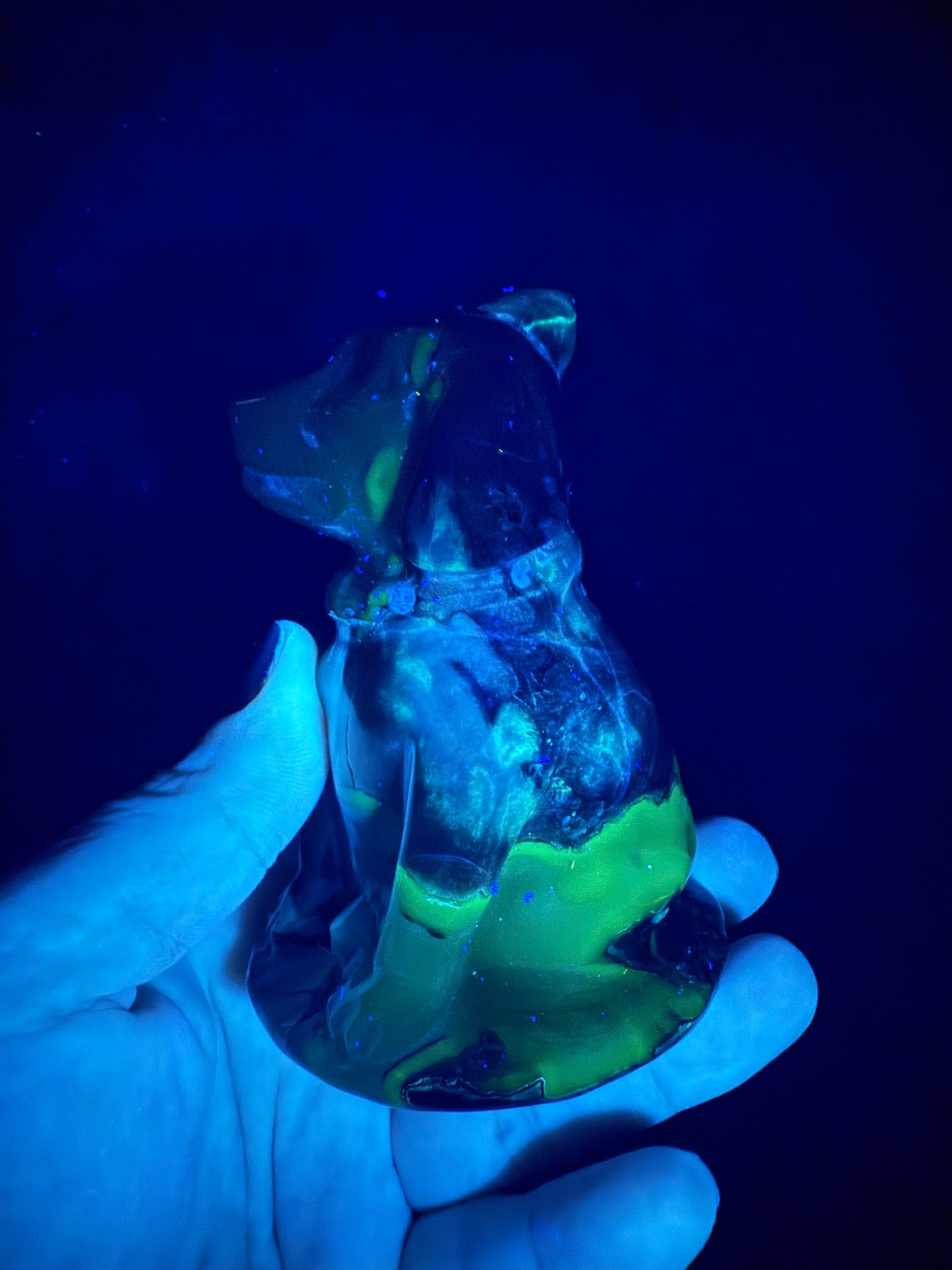 Volcano Agate Dog