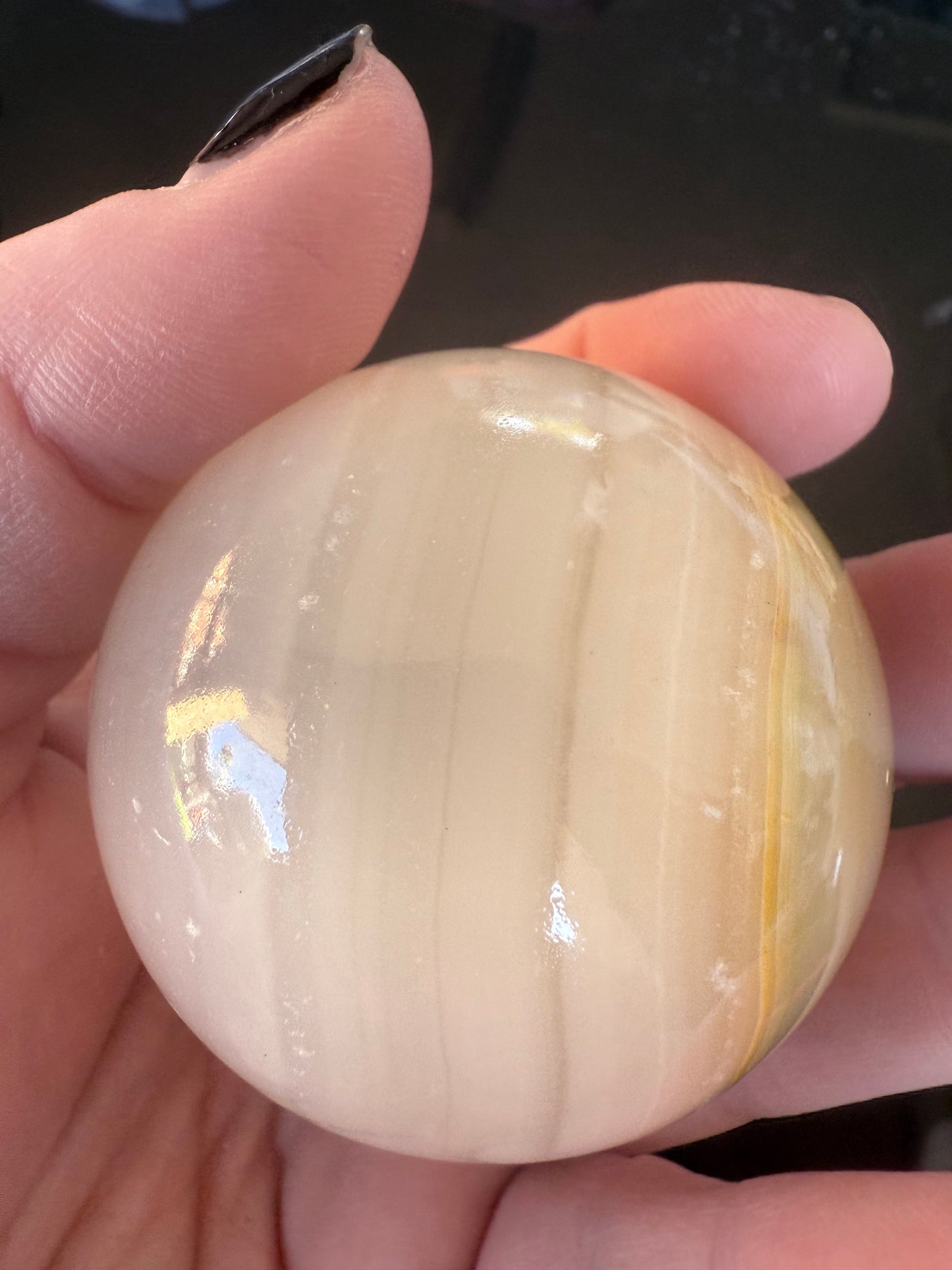 Green Onyx Sphere