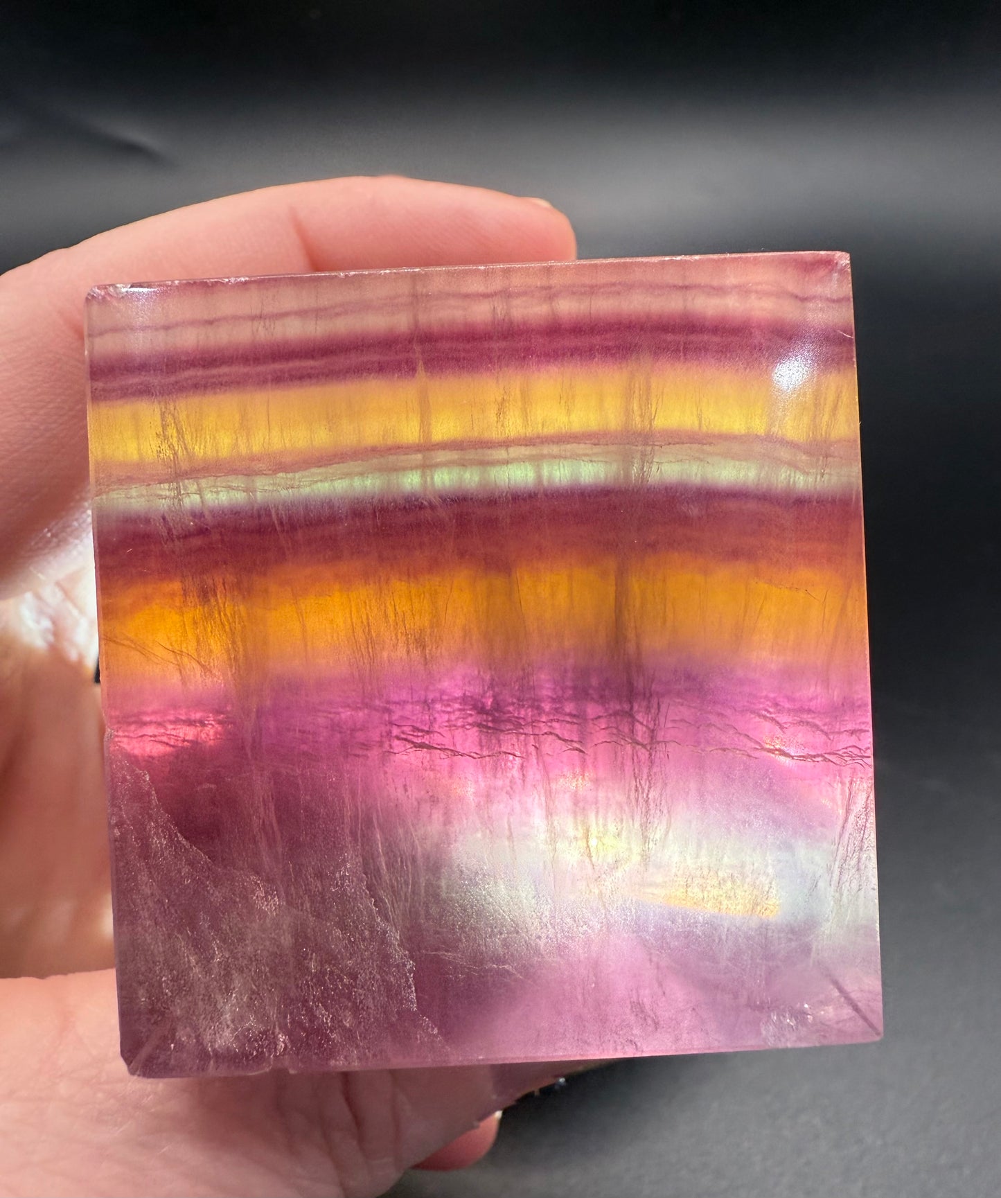 Candy Fluorite Cube