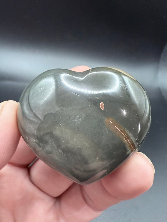 Polychrome Jasper Heart – 5 cm