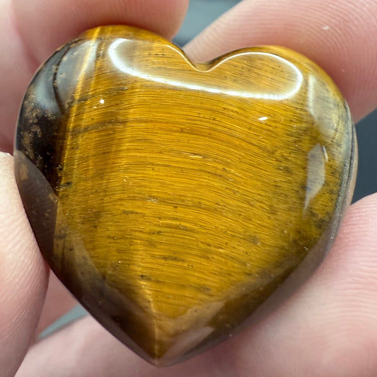 Tiger’s Eye Heart – 3 cm