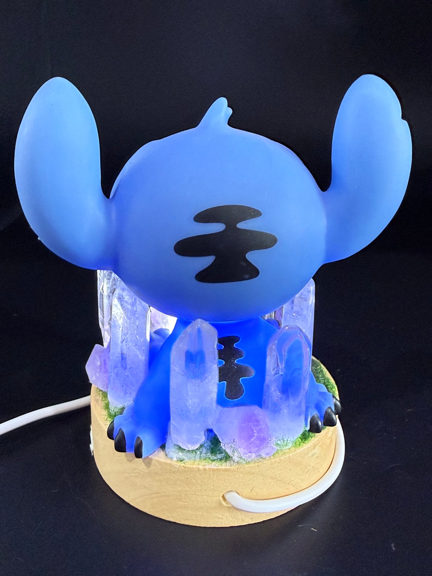 Stitch Crystal Light Bobble Head