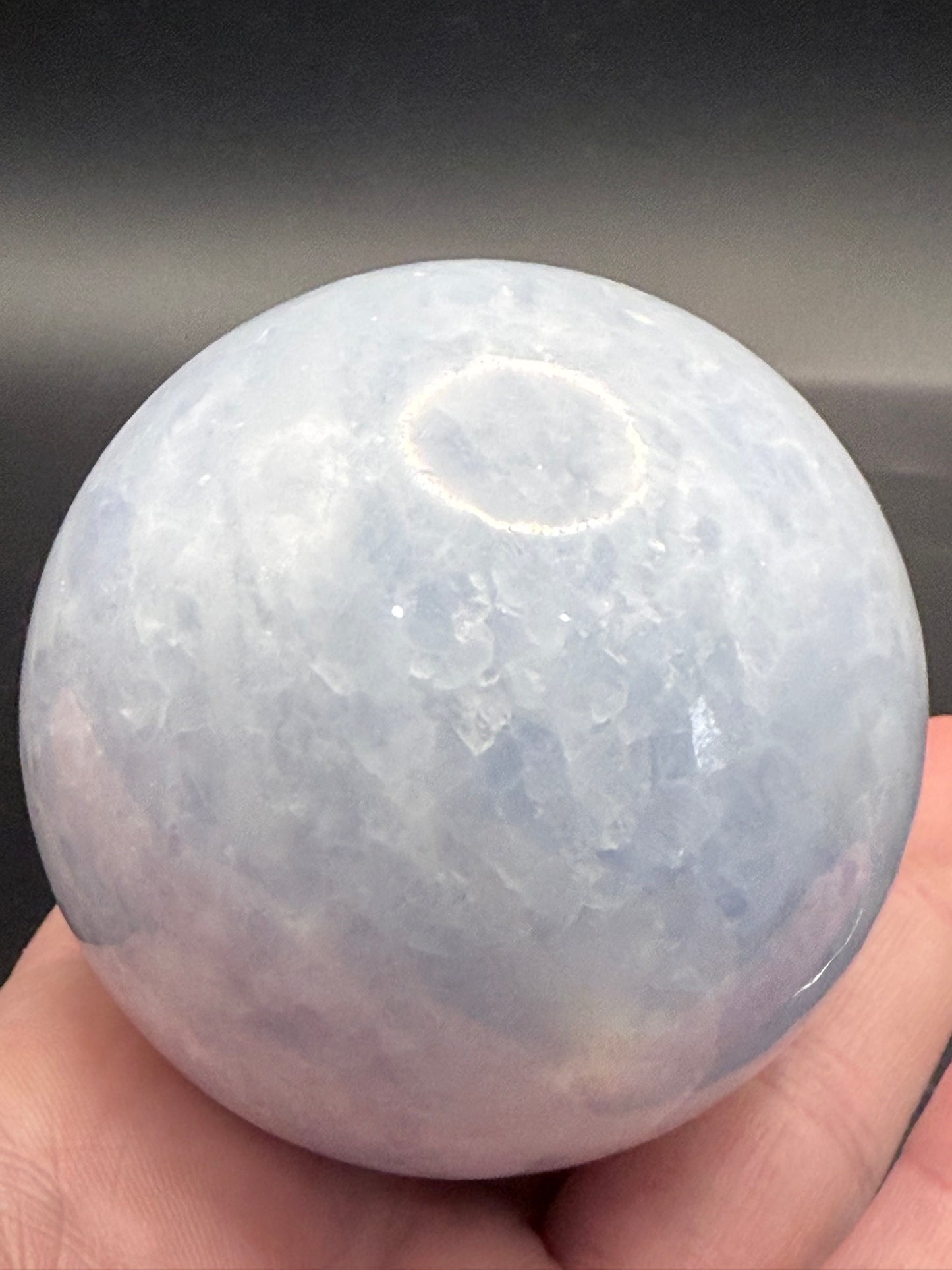Blue Calcite Sphere