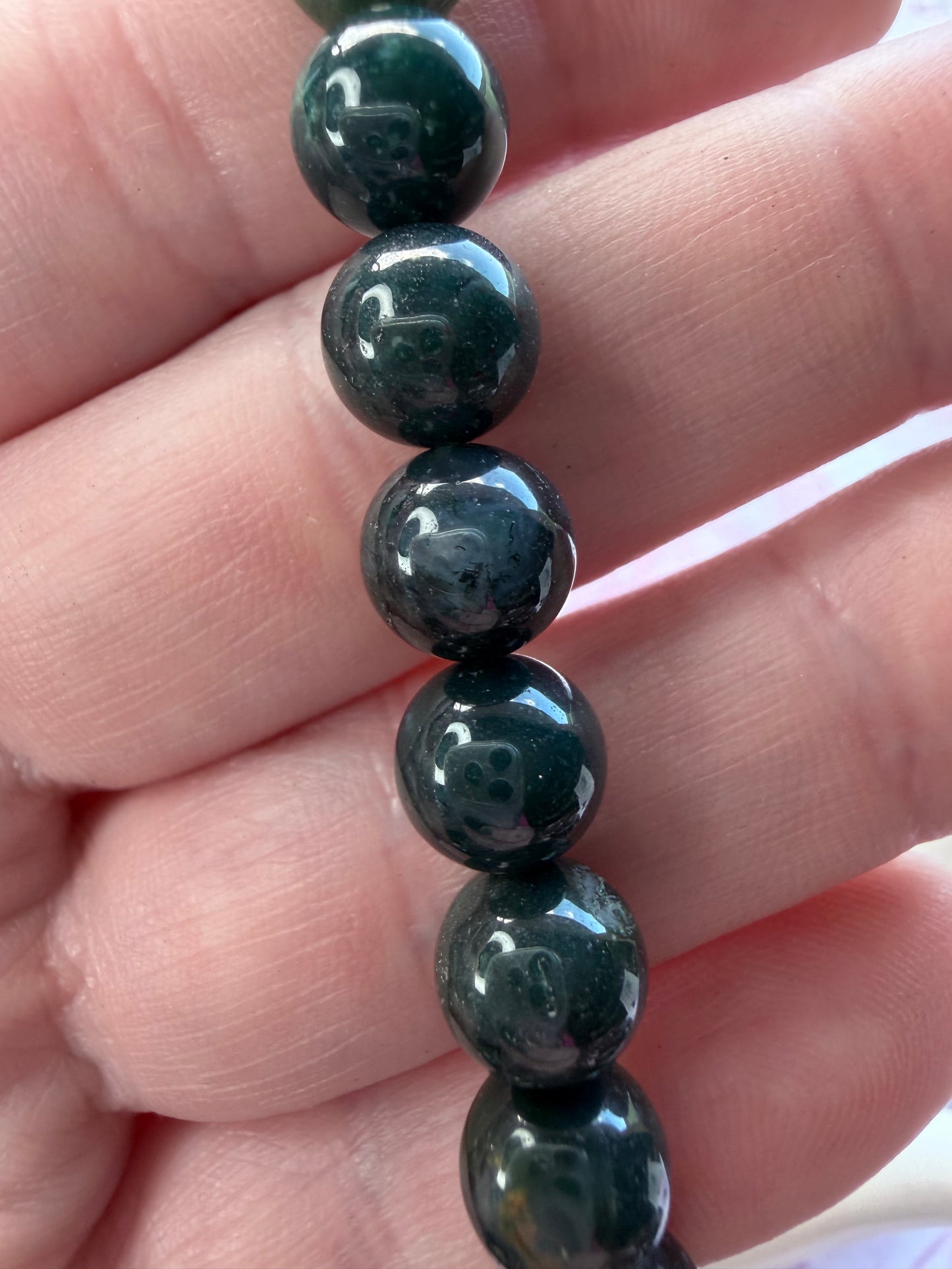 Green Jade Bracelet – 8mm
