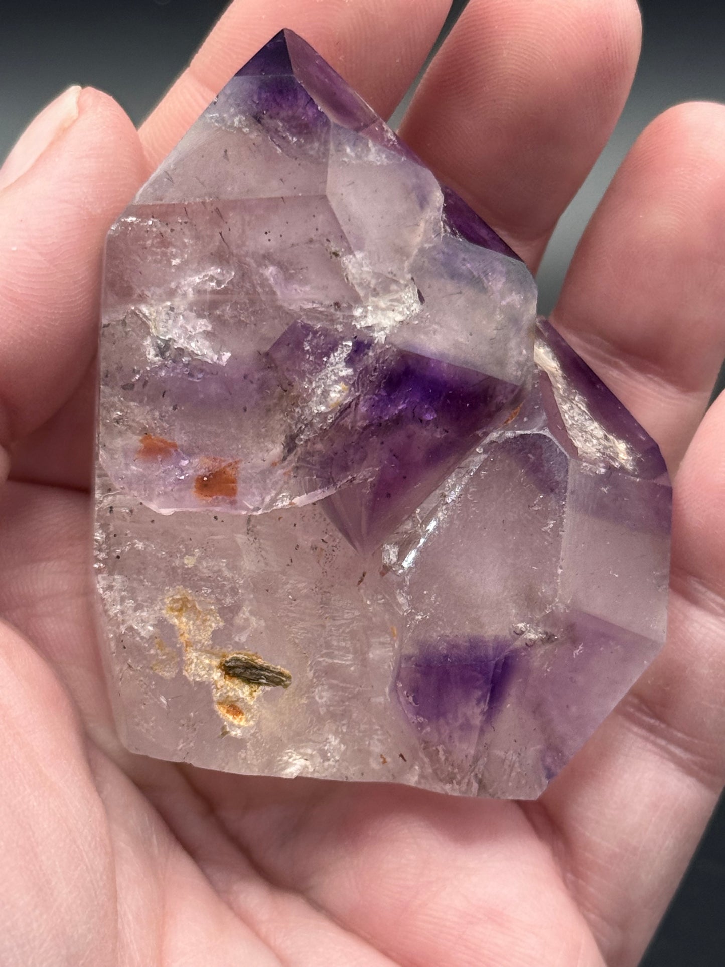 included Amethyst with Multi termination