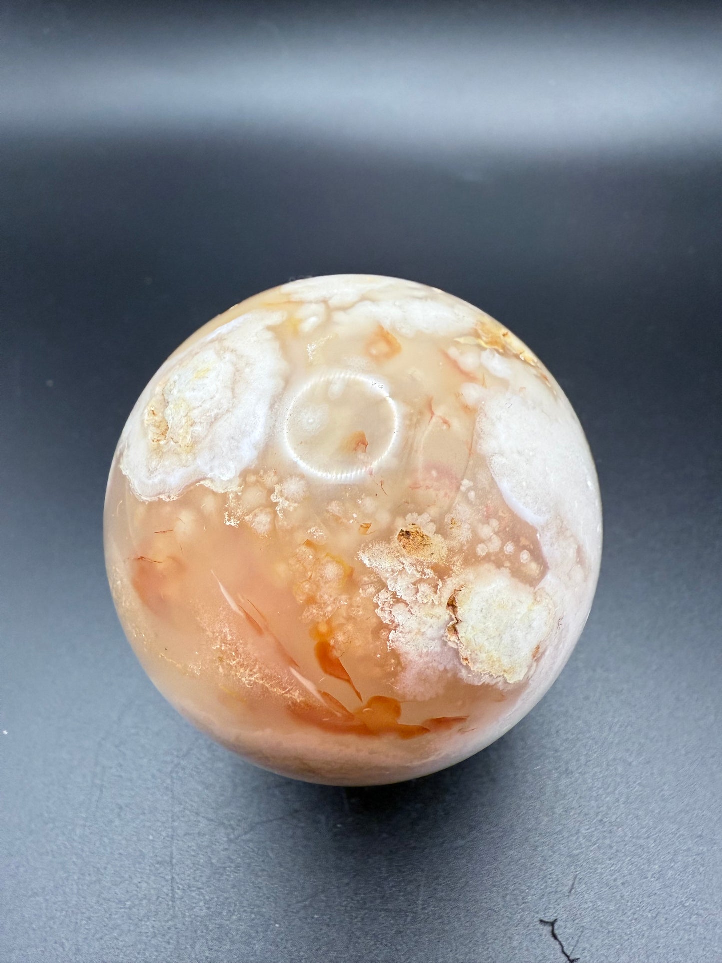 Flower Agate Sphere