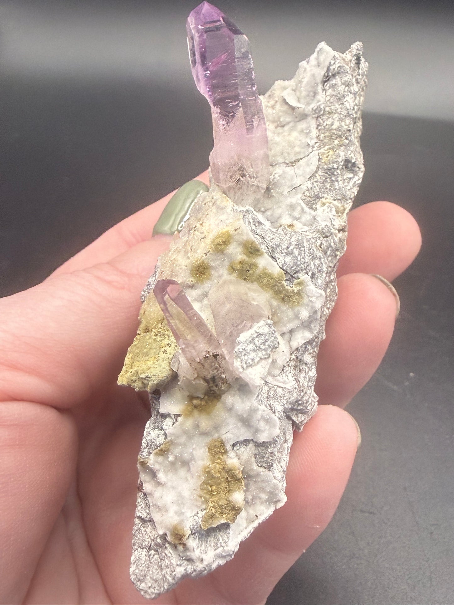 Vera Cruz Amethyst on Matrix