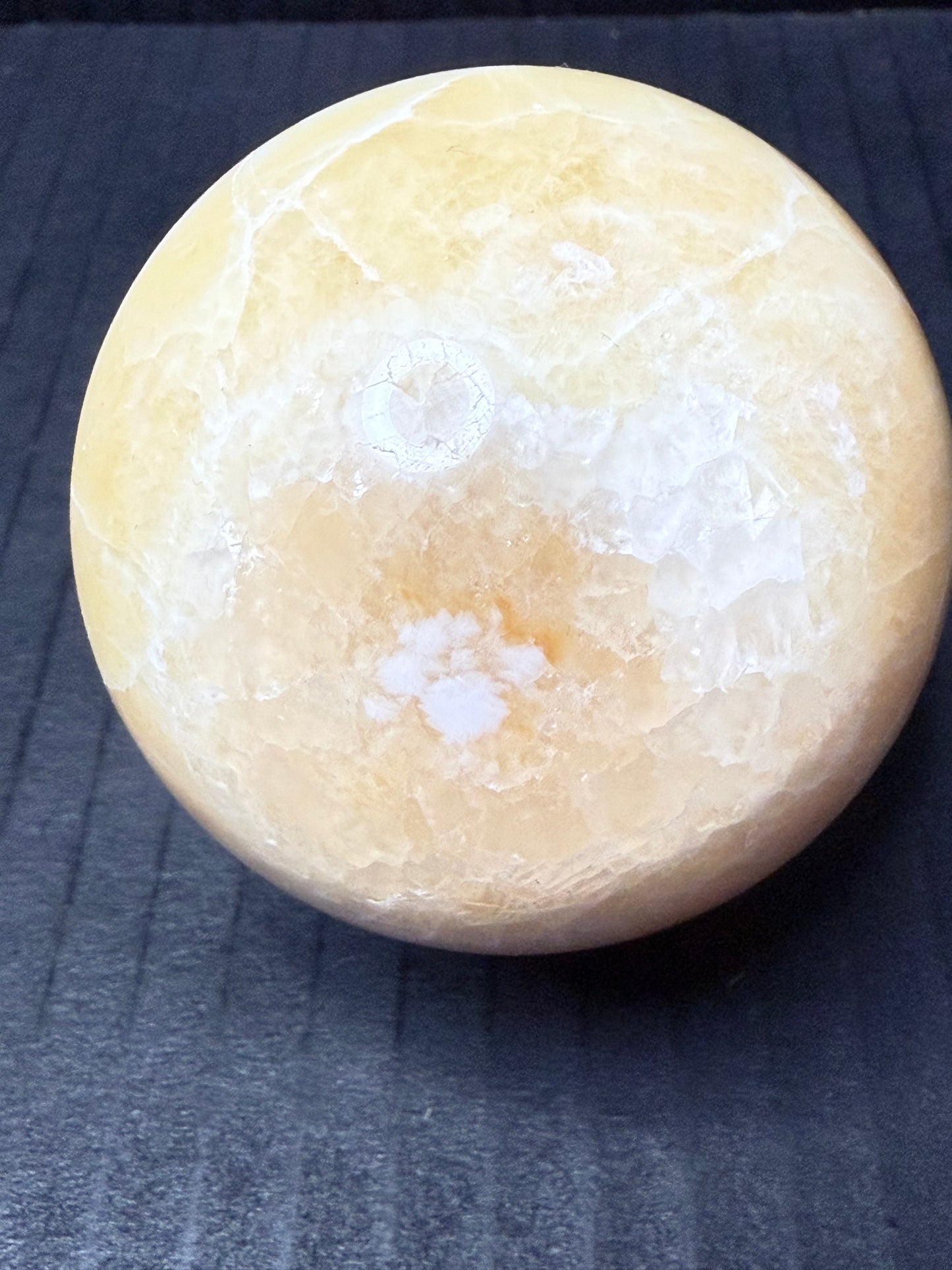 Orange Calcite Sphere