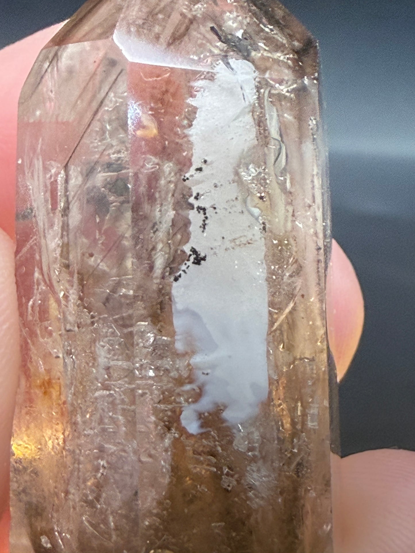 Smoky Quartz Phantom Tower