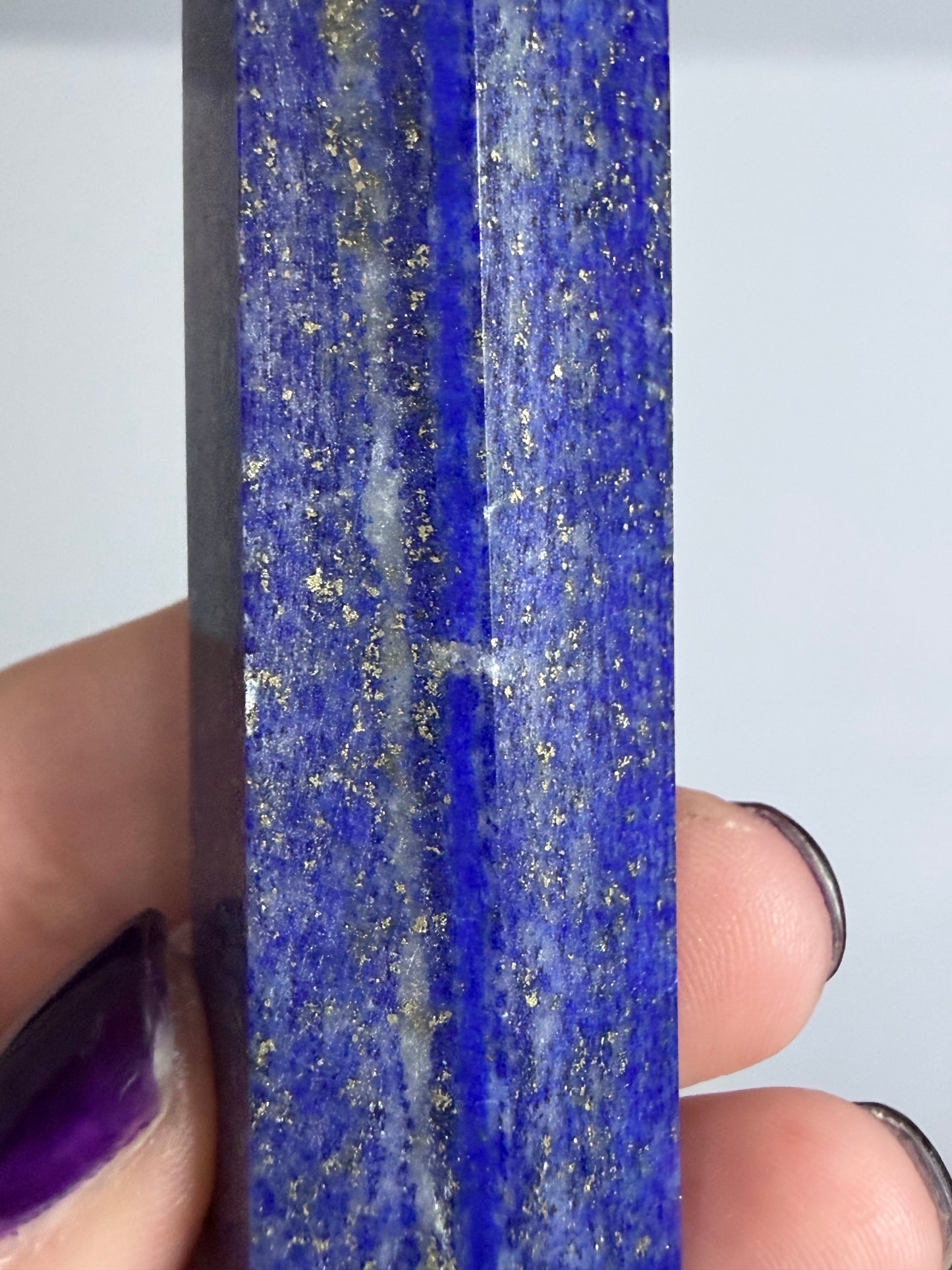 Lapis Lazuli Tower – Pyrite Flecks C 9.6cm