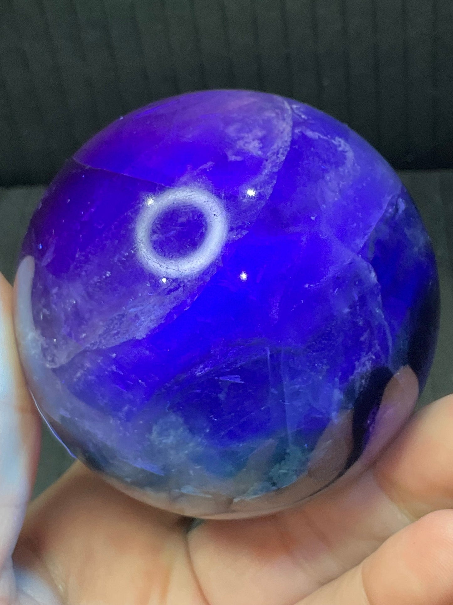 Rainbow Fluorite Sphere | 480g | 6.6cm
