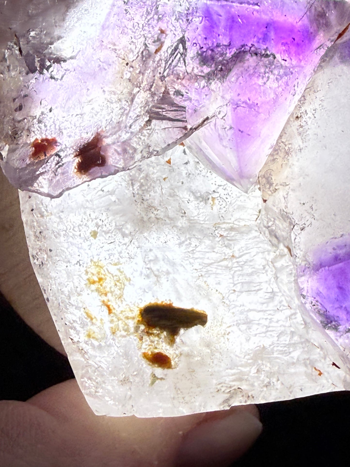 included Amethyst with Multi termination