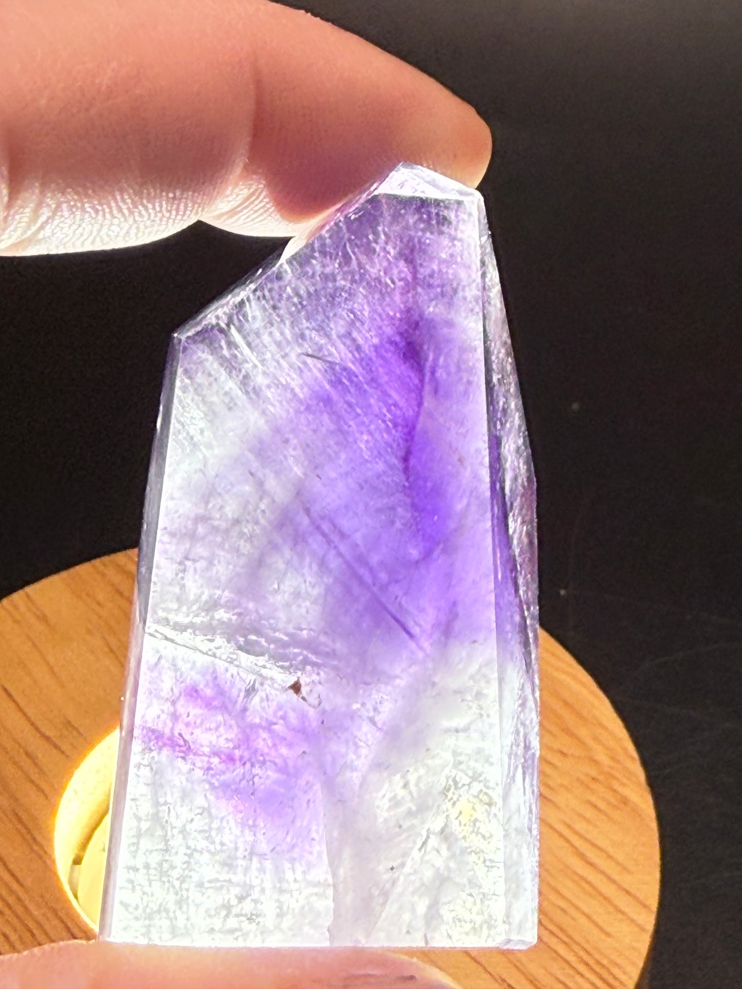 Amethyst Tower with Inclusions 49g 5.2×3cm