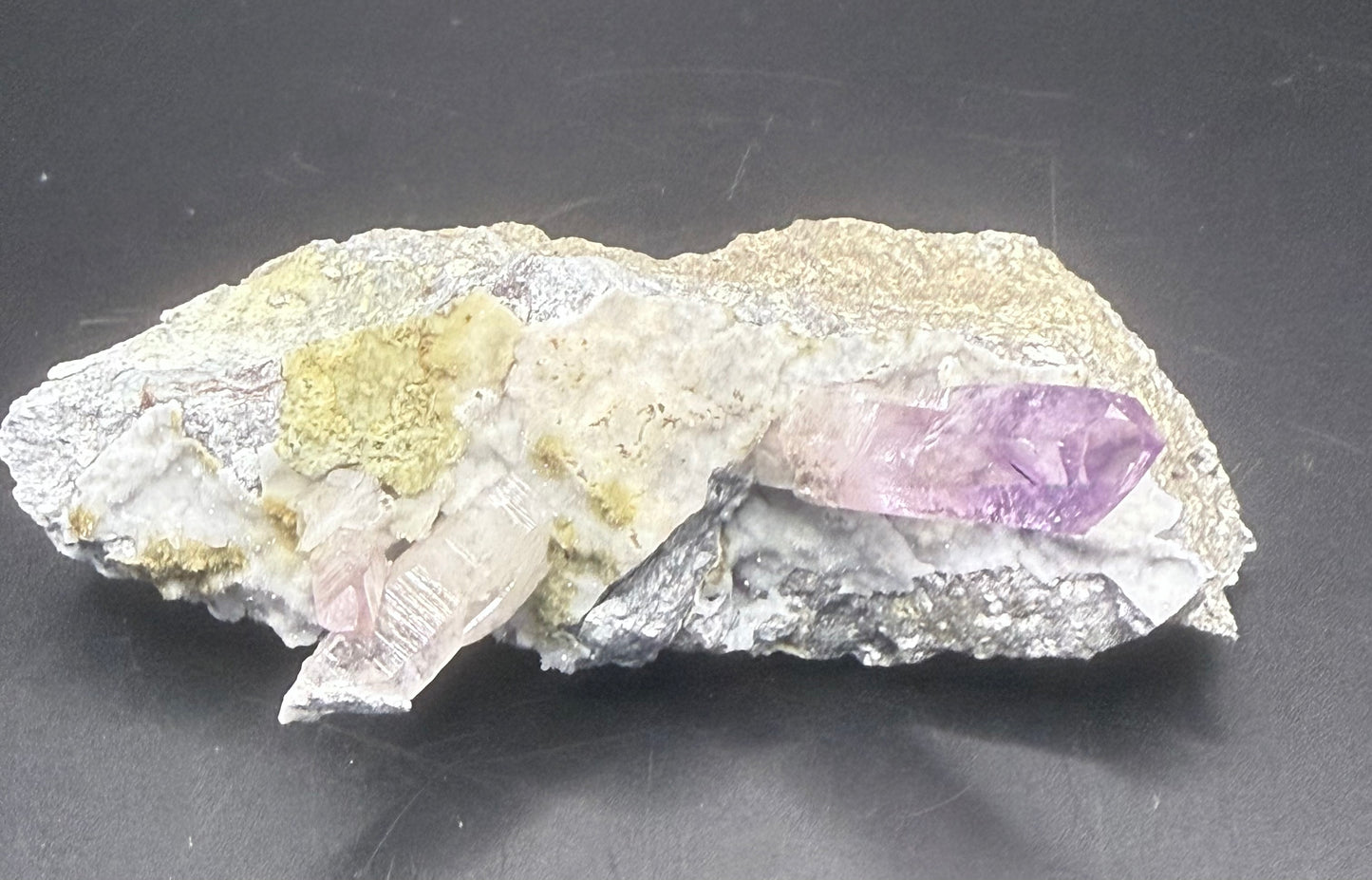 Vera Cruz Amethyst on Matrix