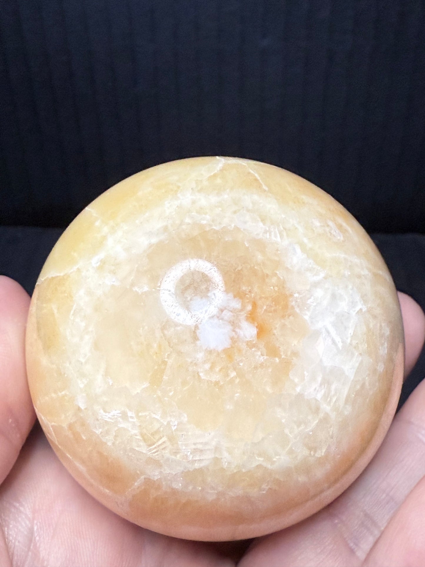 Orange Calcite Sphere