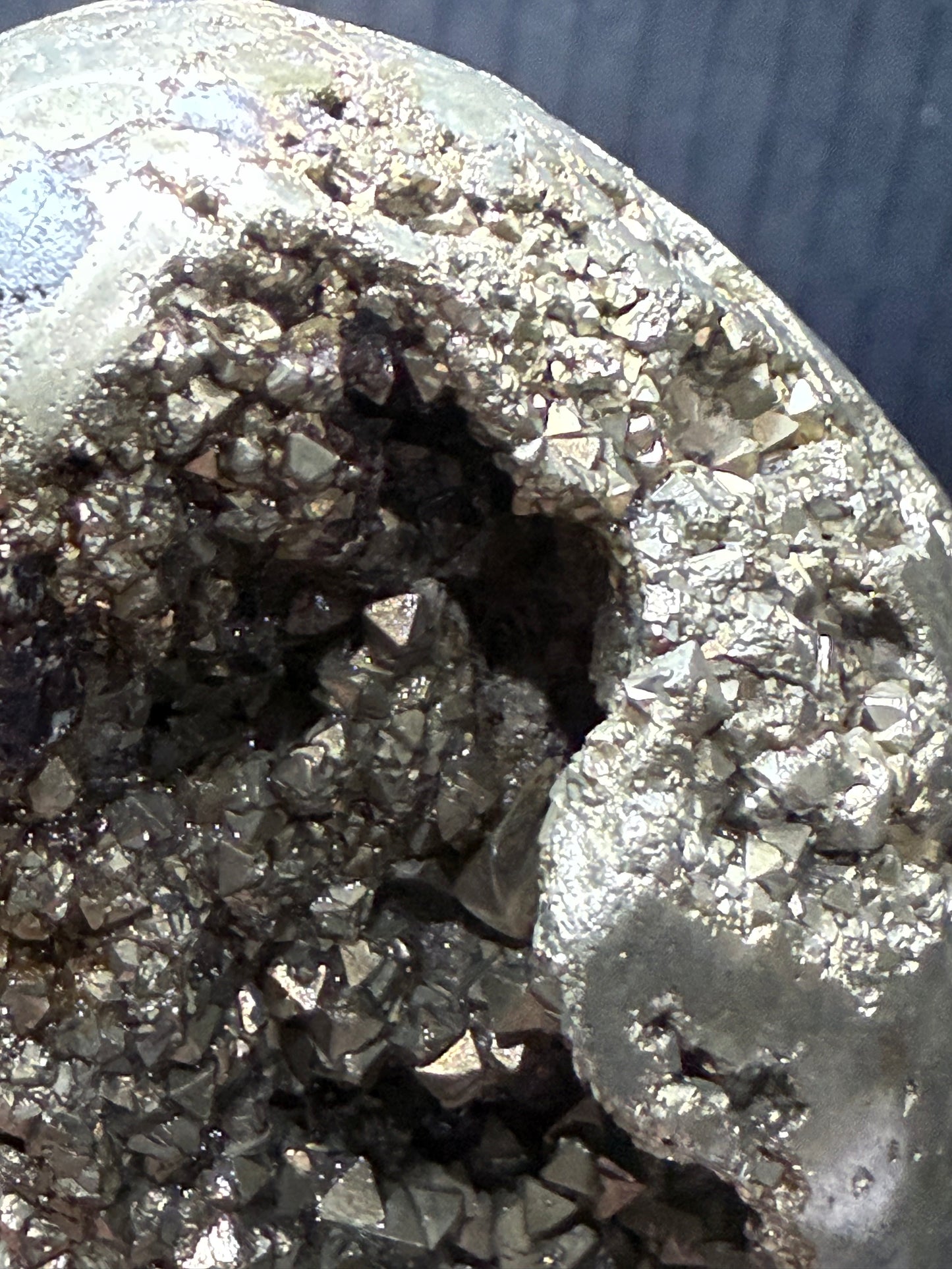 Pyrite Egg
