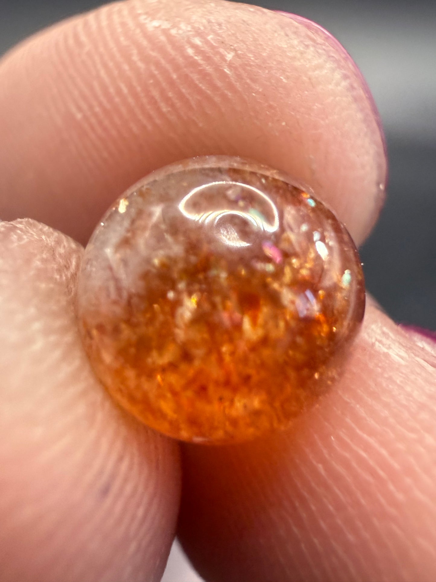 Micro High-Quality Sunstone Spheres
