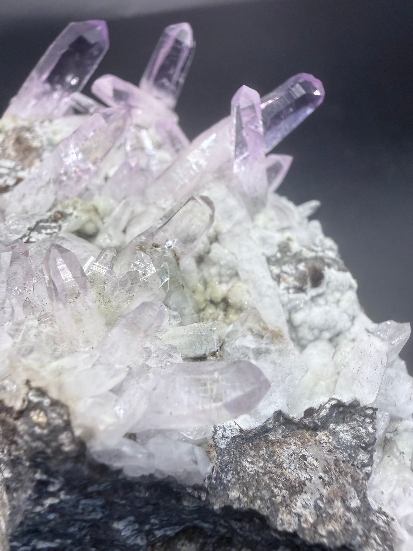 Vera Cruz Amethyst Cluster on Matrix