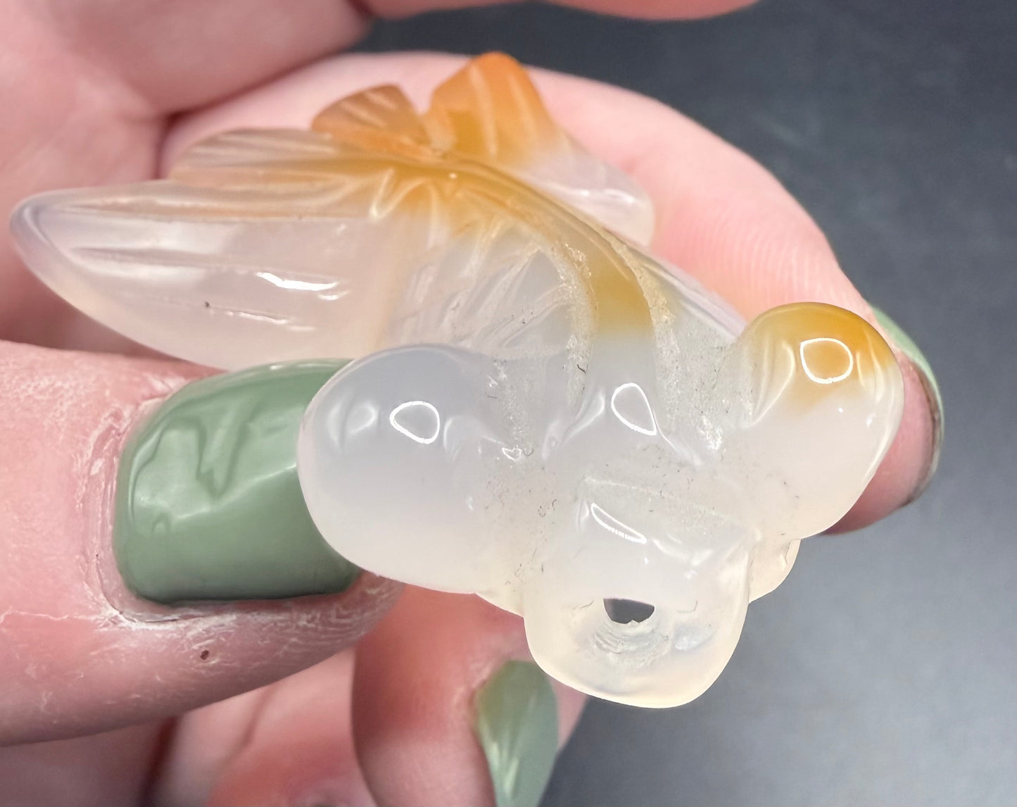 Carnelian Goldfish 4.5cm