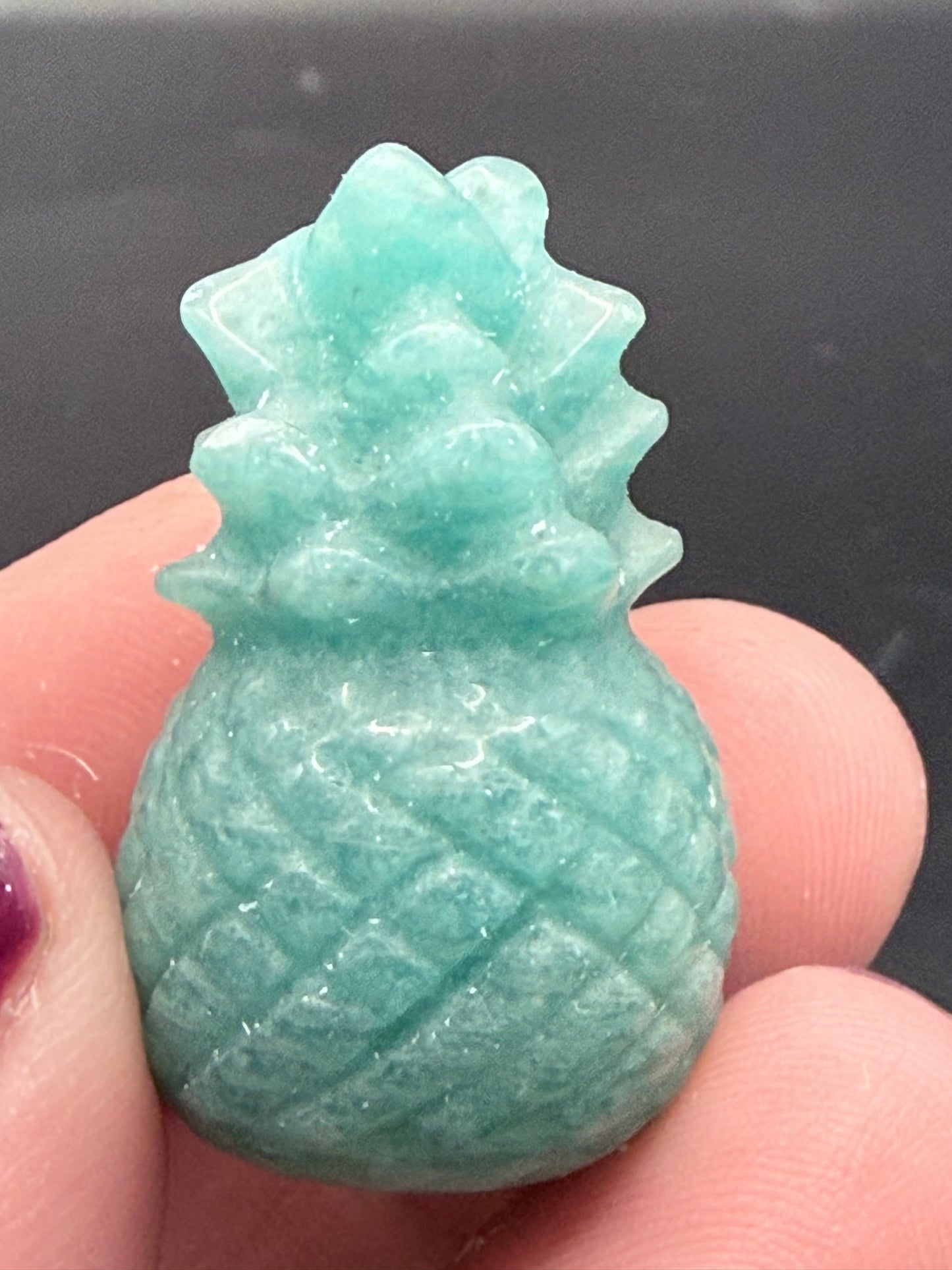 Crystal Pineapple Carvings