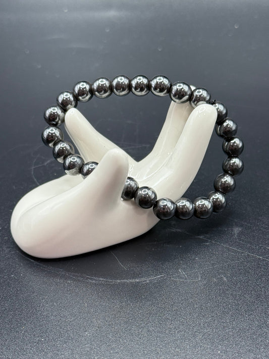 Magnetic Hematite Bracelet – 8mm