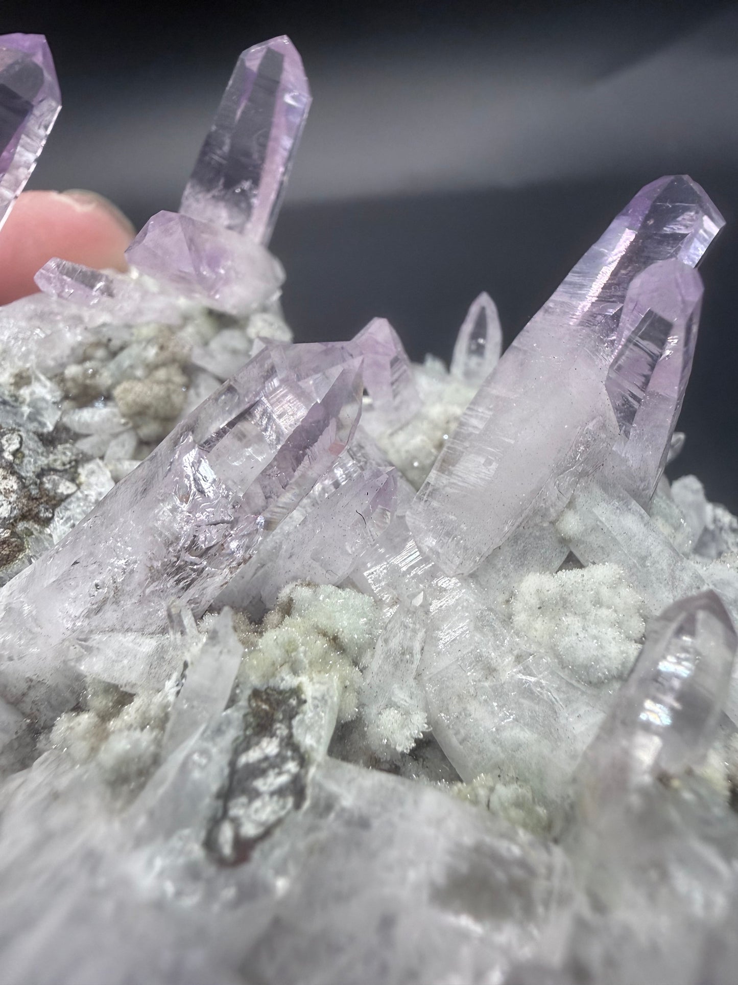 Vera Cruz Amethyst Cluster on Matrix