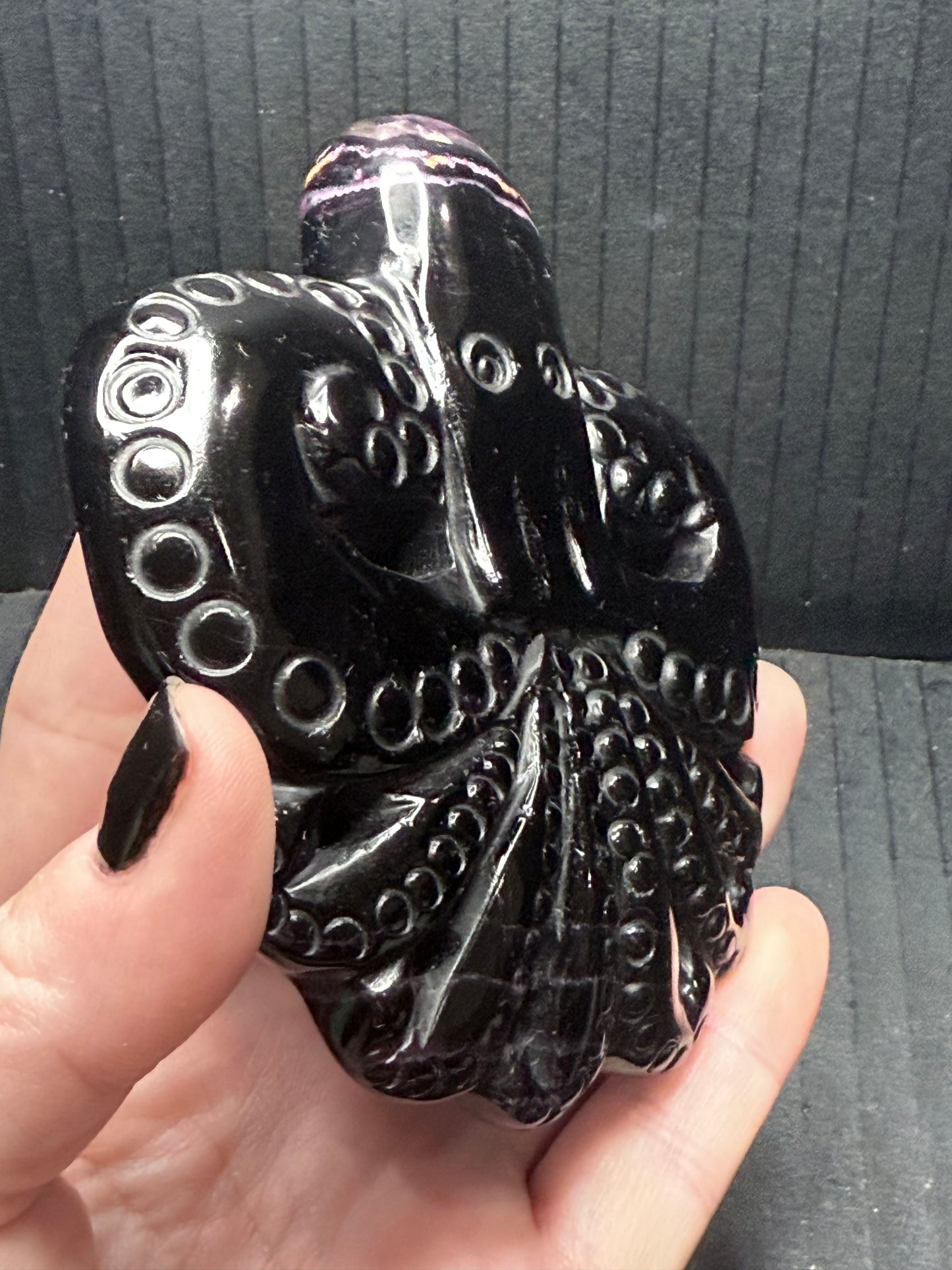 Purple Fluorite Octopus