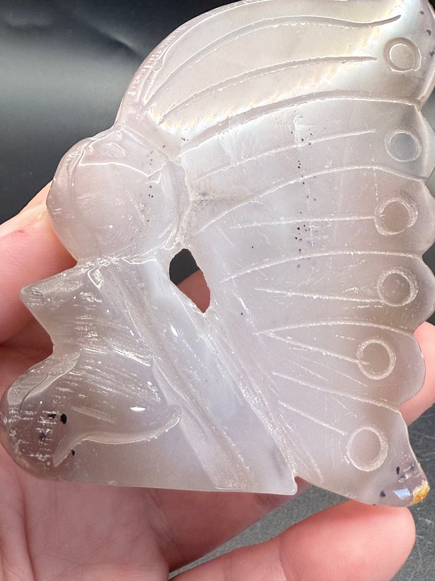 Agate Fairy with Sparkling Druzy