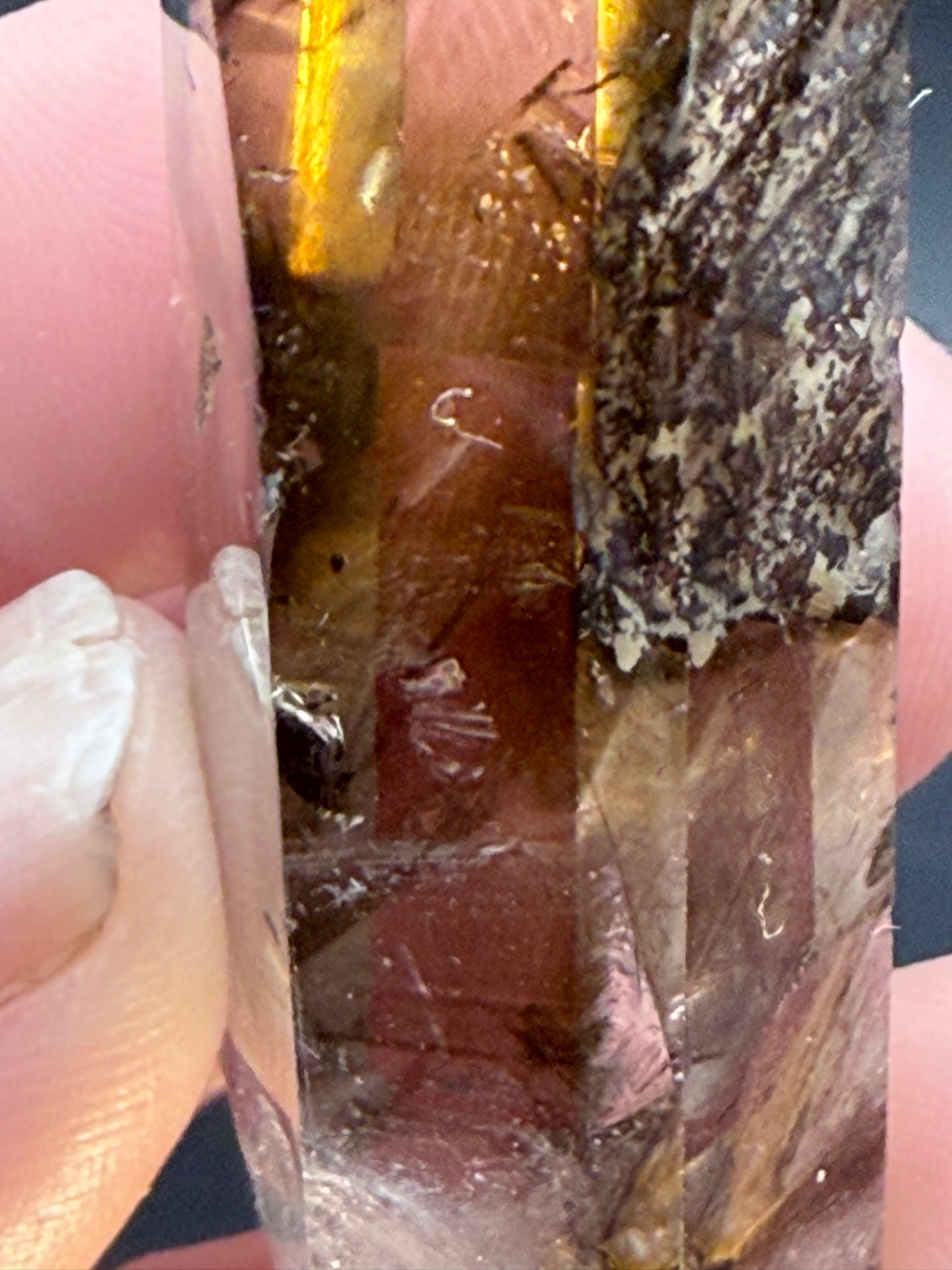 Smoky Quartz Phantom Tower