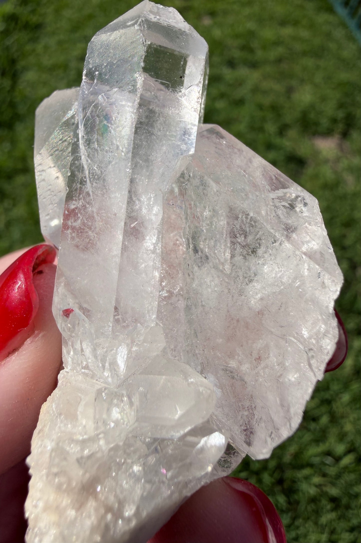Clear Quartz Twin Cluster – 60g