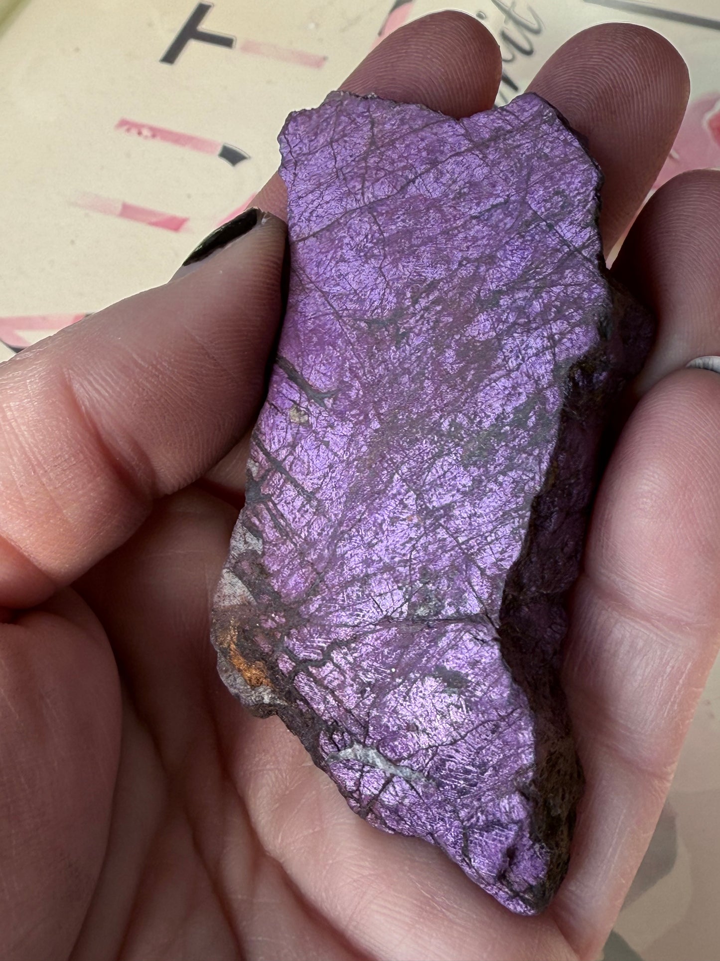 Rare Purpurite Slab