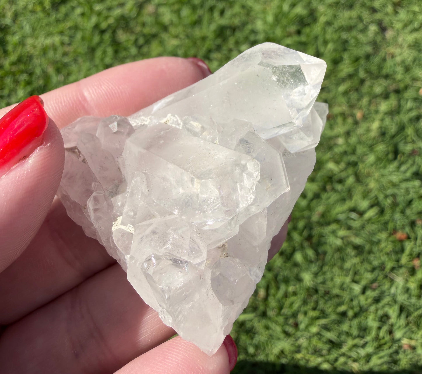 Clear Quartz Crystal Cluster – 50g