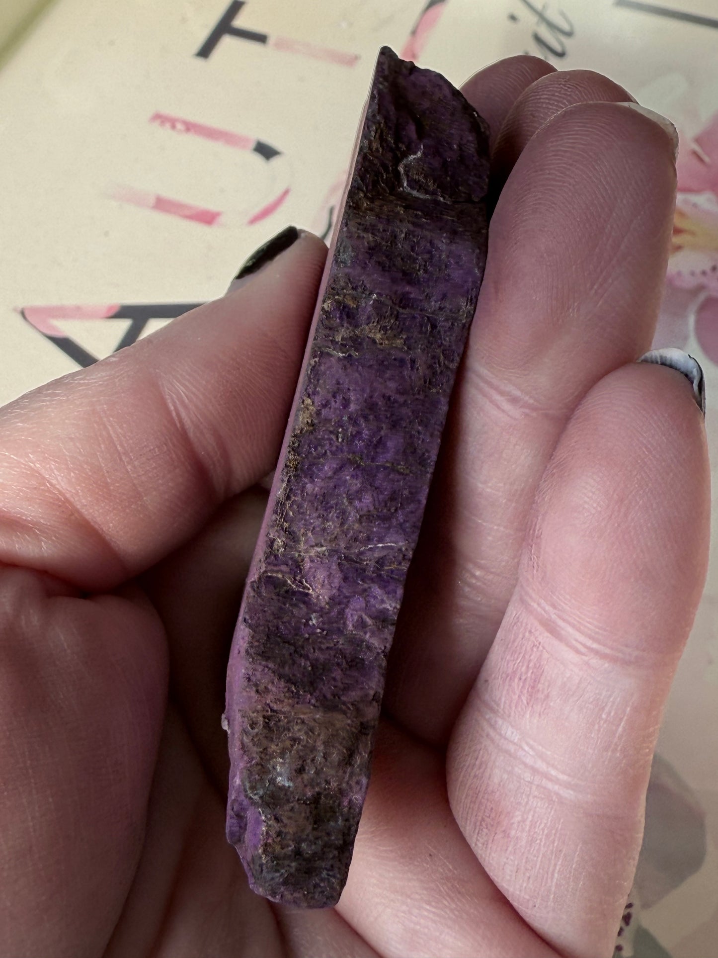 Rare Purpurite Slab