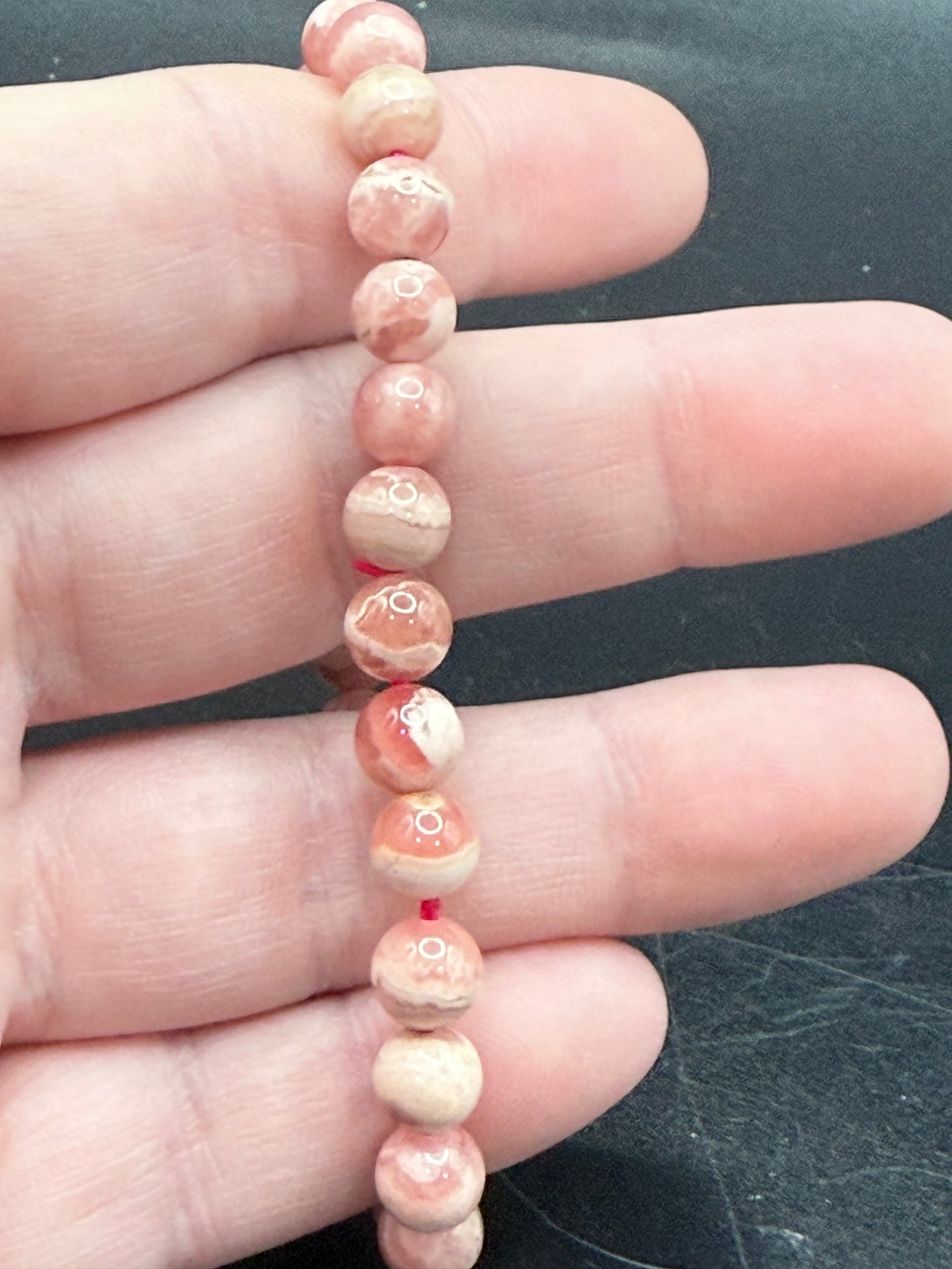 High Quality Rhodochrosite Bracelet โ 7mm