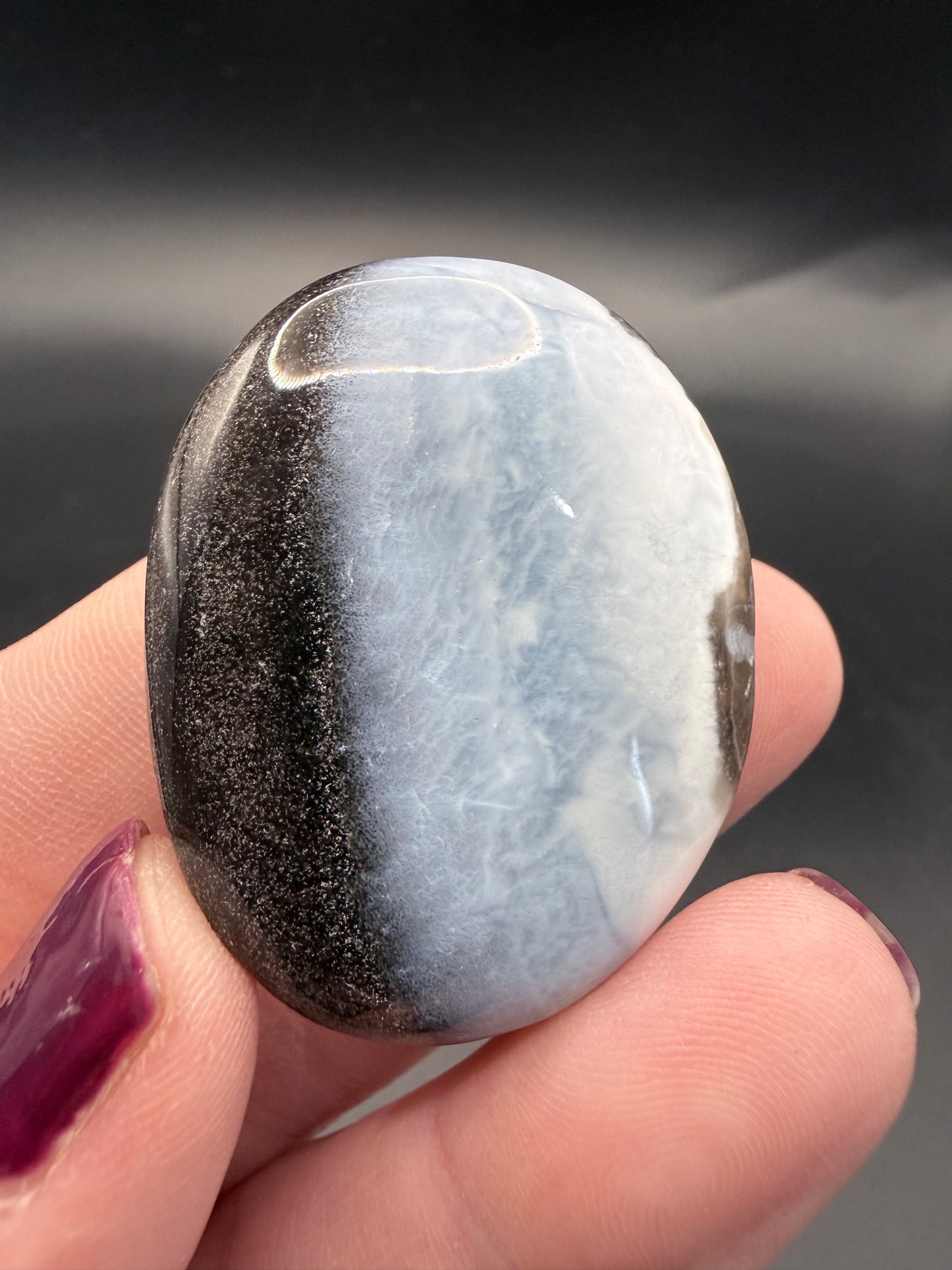 Blue Opal Worry Stone
