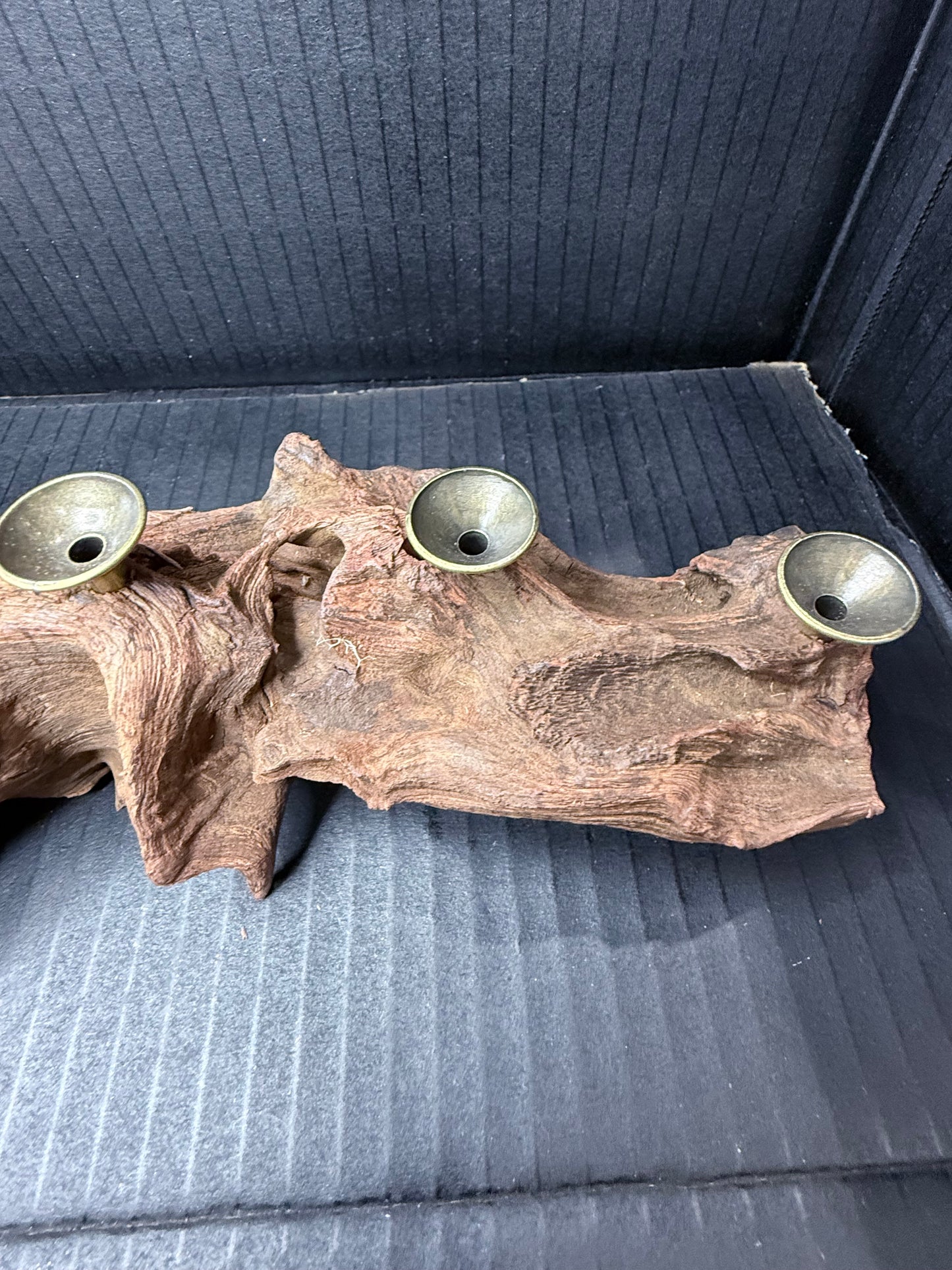 Driftwood 5 Sphere Holder