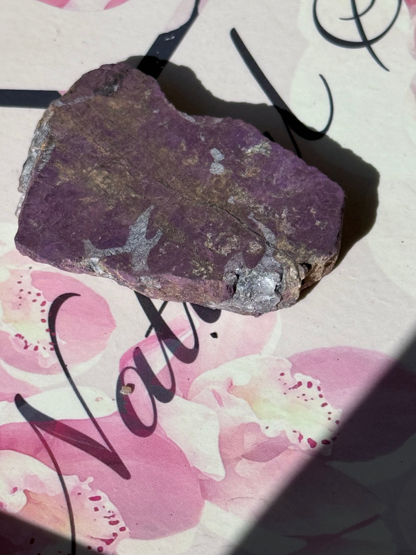 Rare Purpurite Slab
