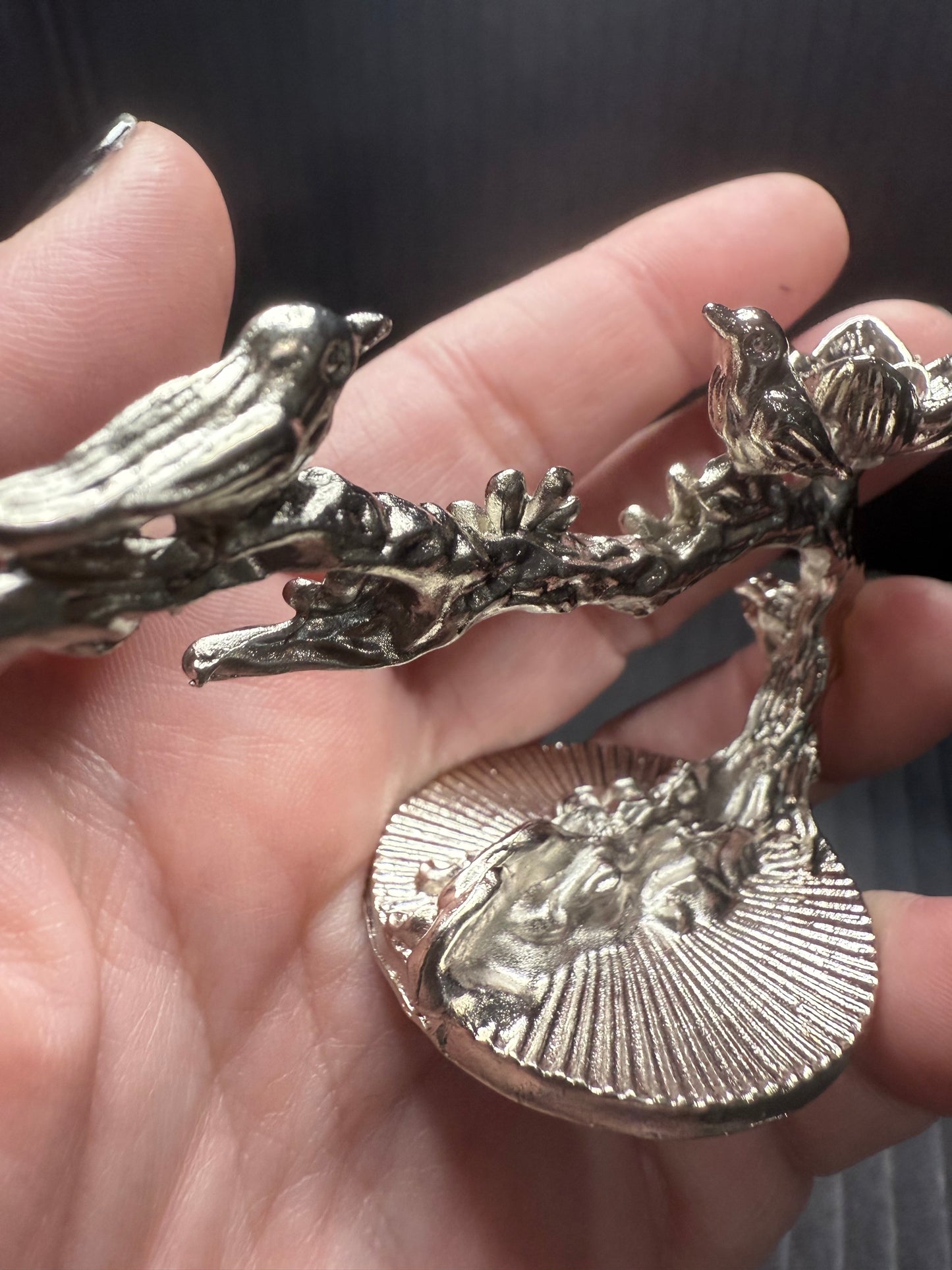 Bird Sphere Holder
