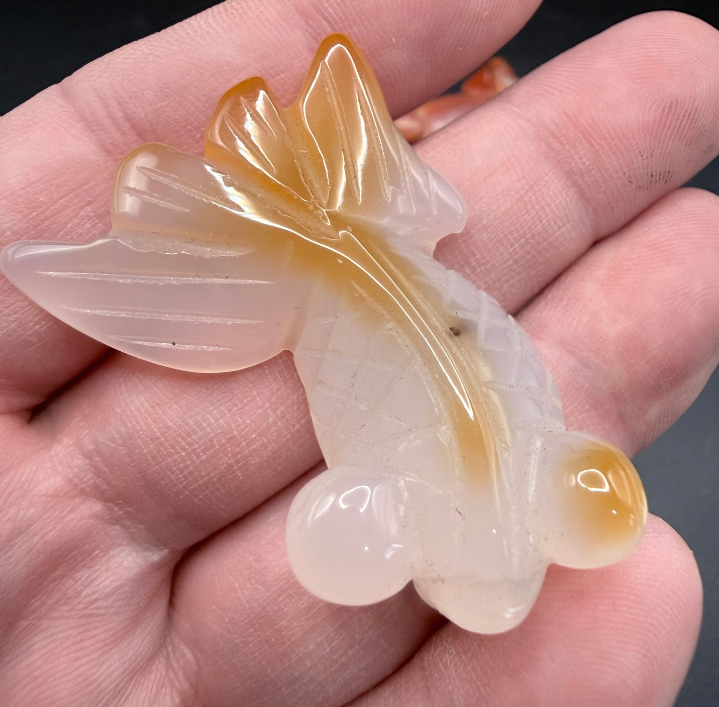 Carnelian Goldfish 4.5cm