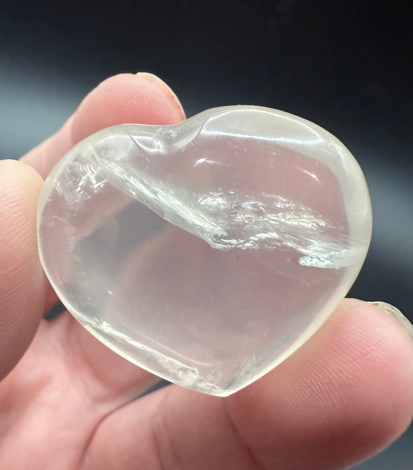 Girasol Quartz Heart β 3cm (Intuitively Chosen)