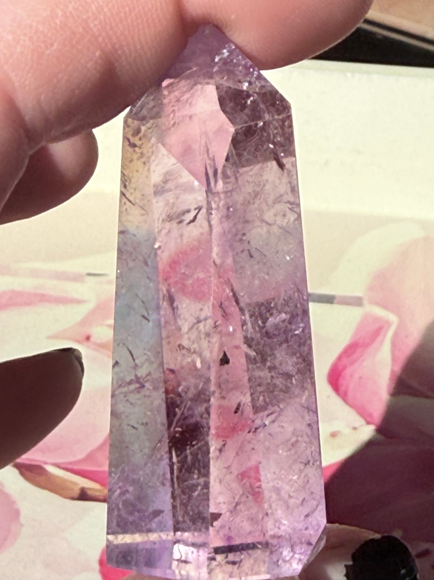 Extra High Quality Rare Ametrine Point