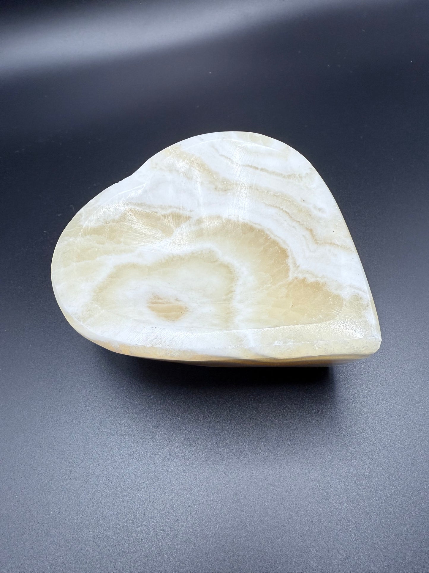 Aragonite Heart Bowl