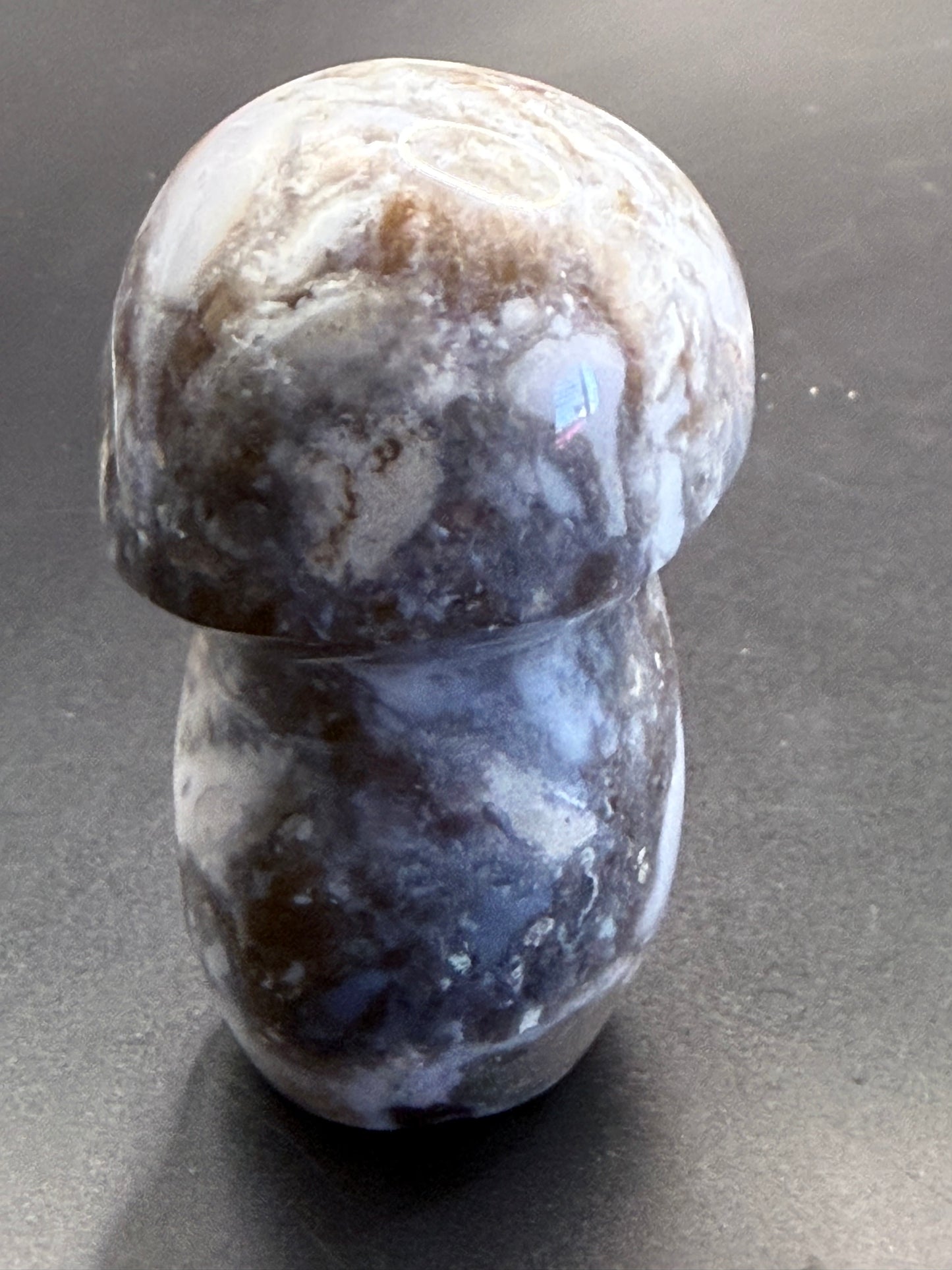 Ocean Jasper Mushroom Carving