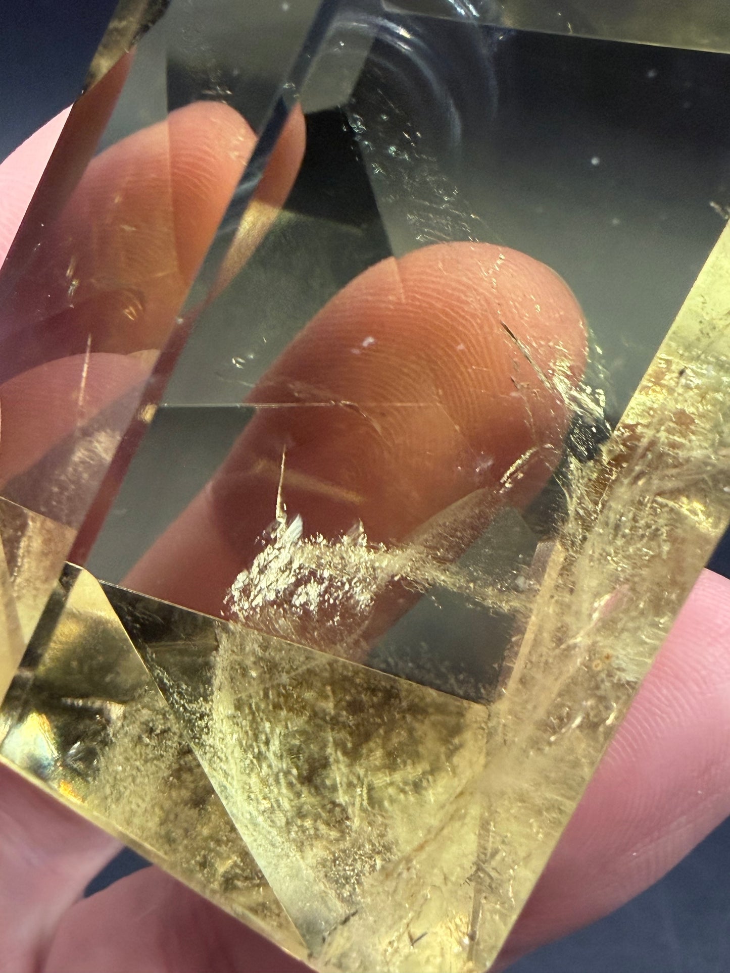 Smokey Citrine Point Freeform with Phantom Growth — Collector Piece