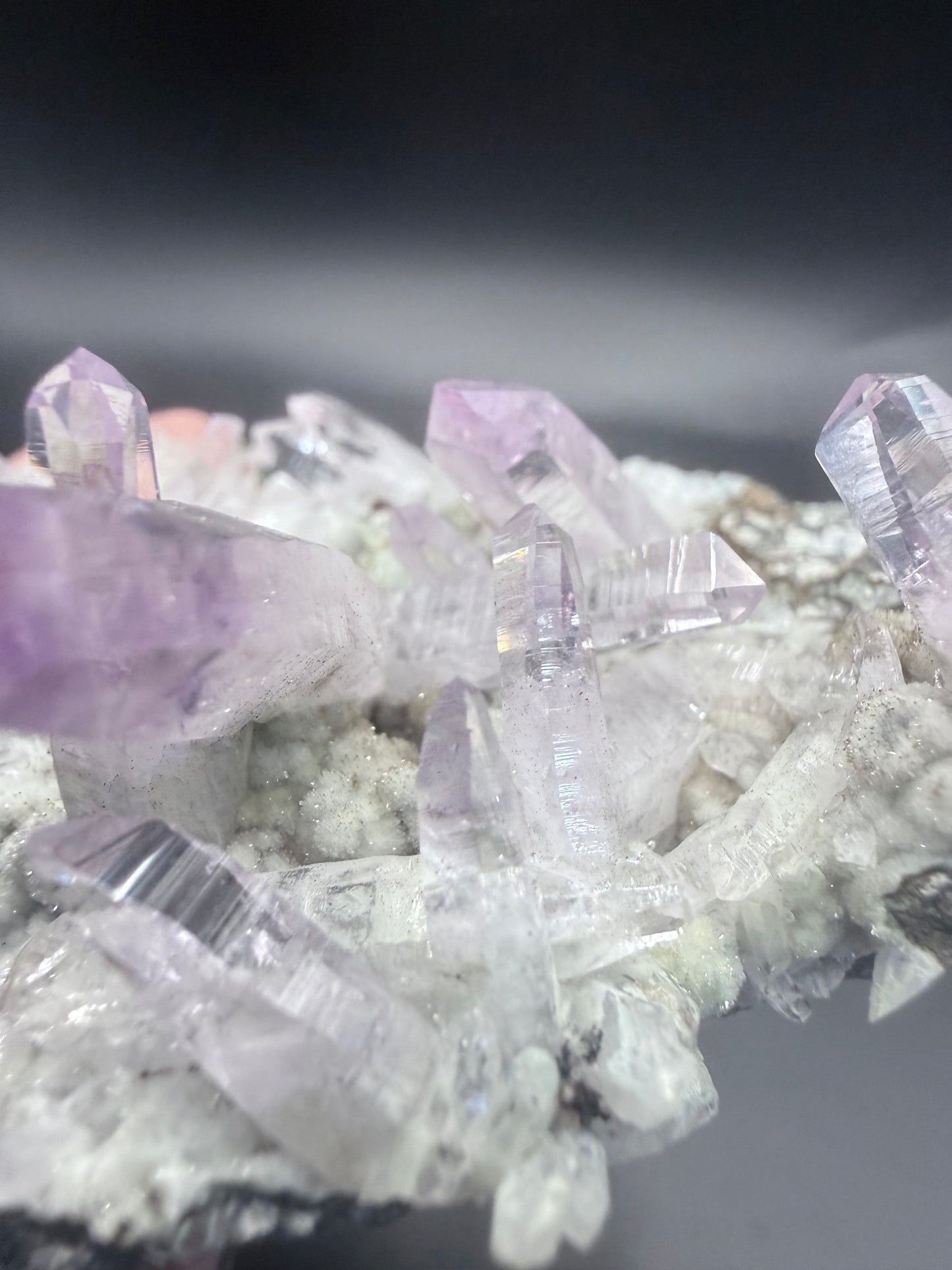 Vera Cruz Amethyst Cluster on Matrix