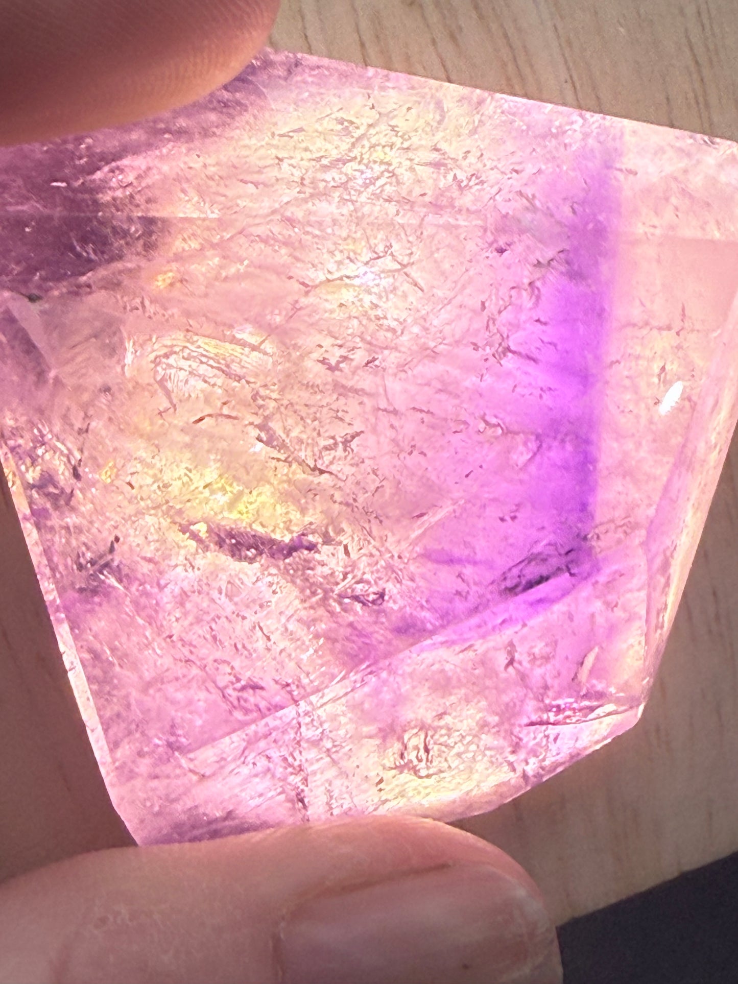 Amethyst with Rainbows Freeform