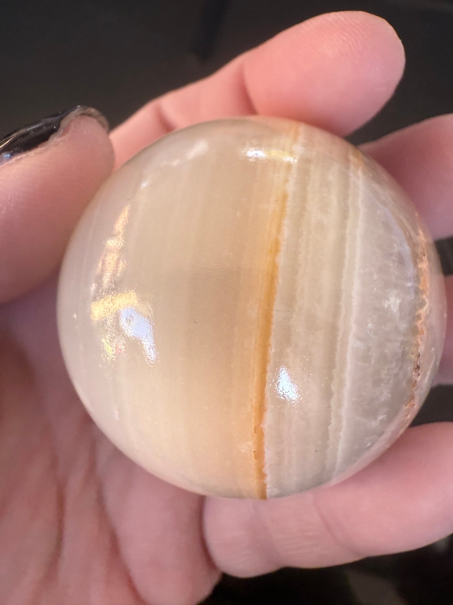 Green Onyx Sphere